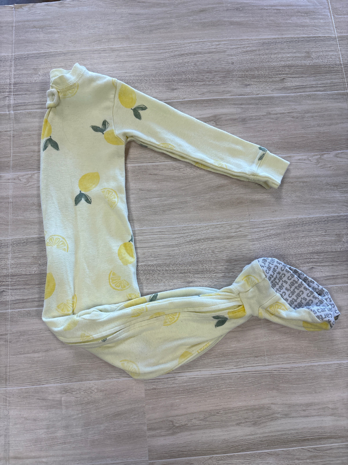 18m Yellow Lemon Pajama
