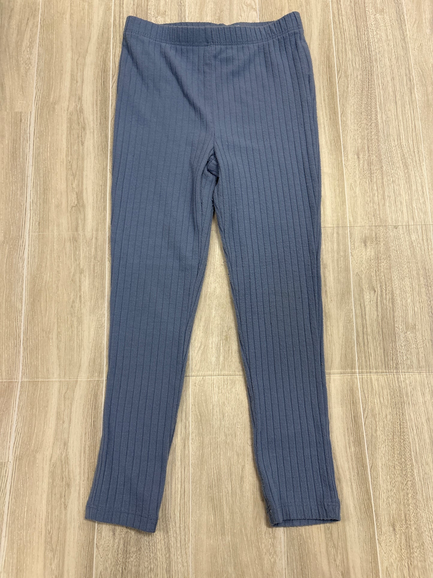 5T Dusty Blue Ribbed Soft Legging