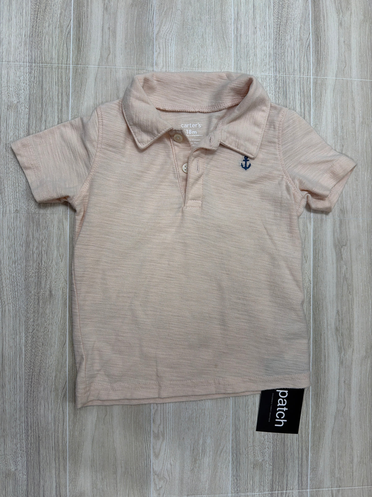 18m Blush Collared Tee