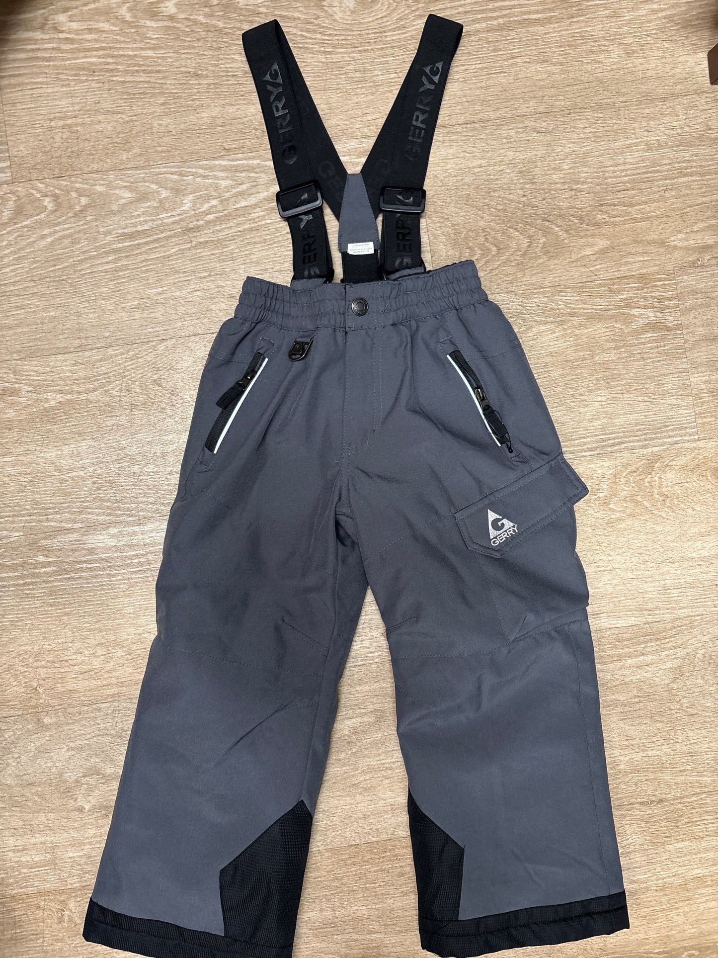5/6 Gerry Grey Suspender Snow Pants