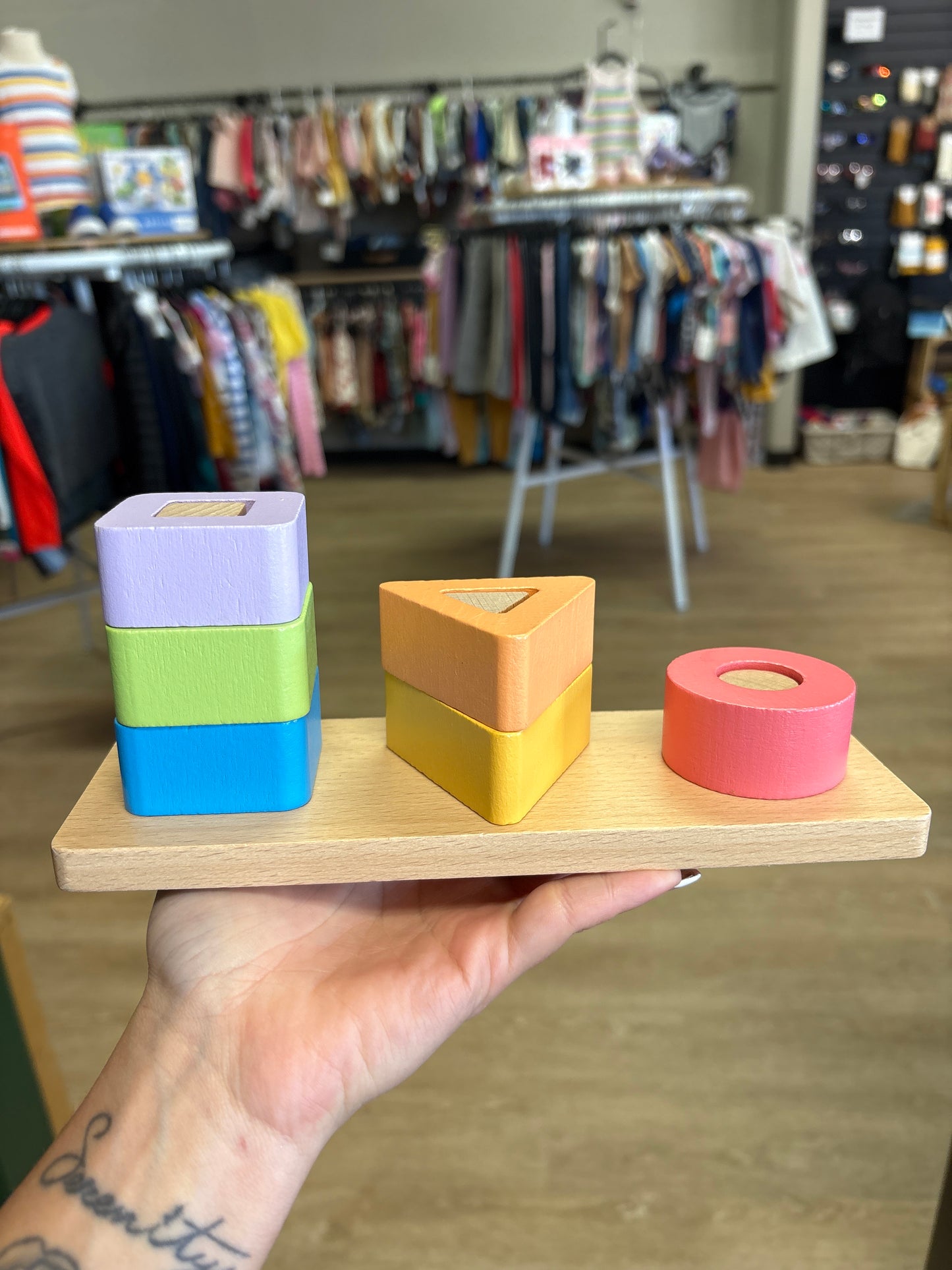 Toy - Wooden Shape Sorter