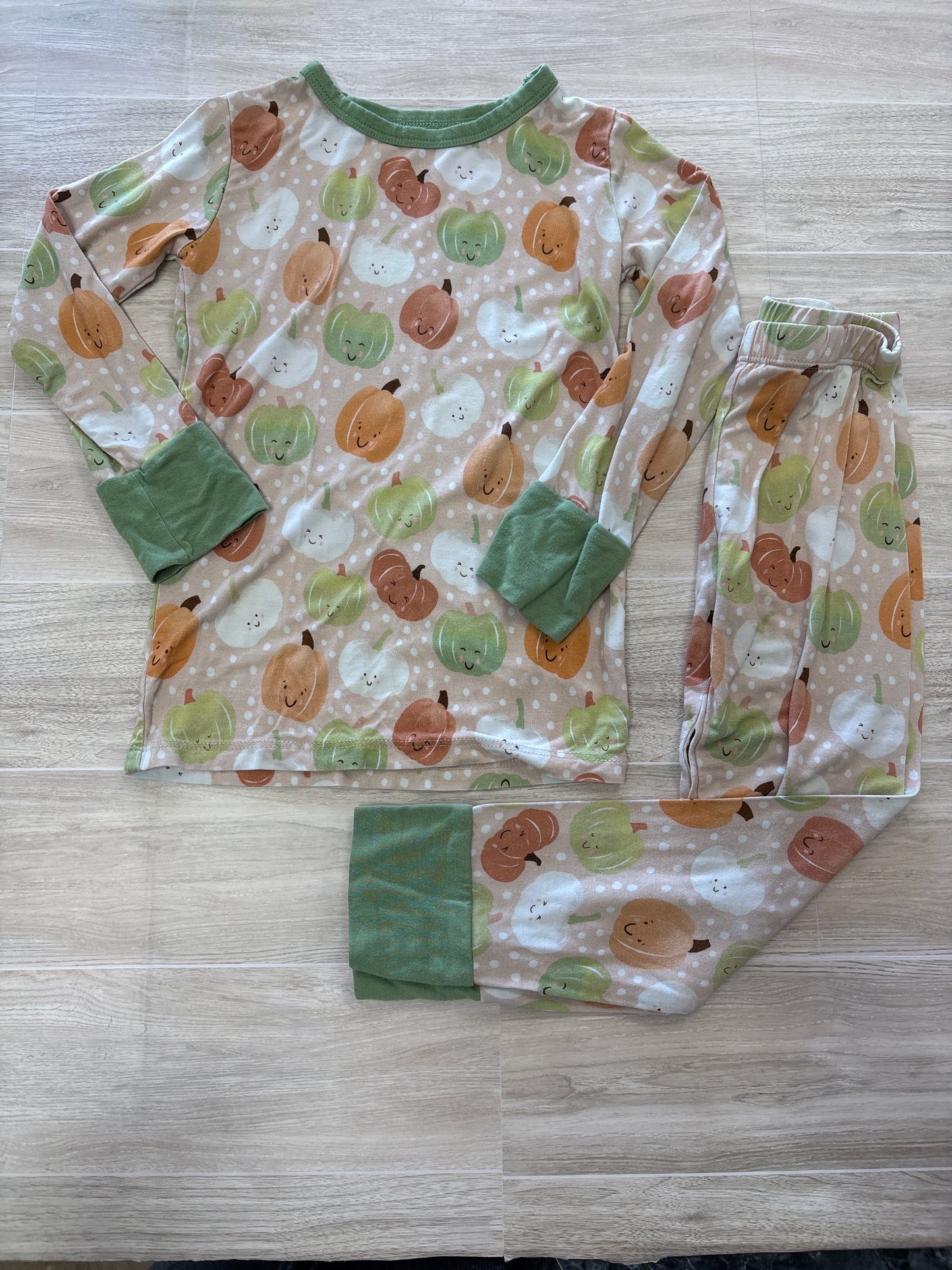 3T Birdie Bean Happy Pumpkin 2 Piece Set