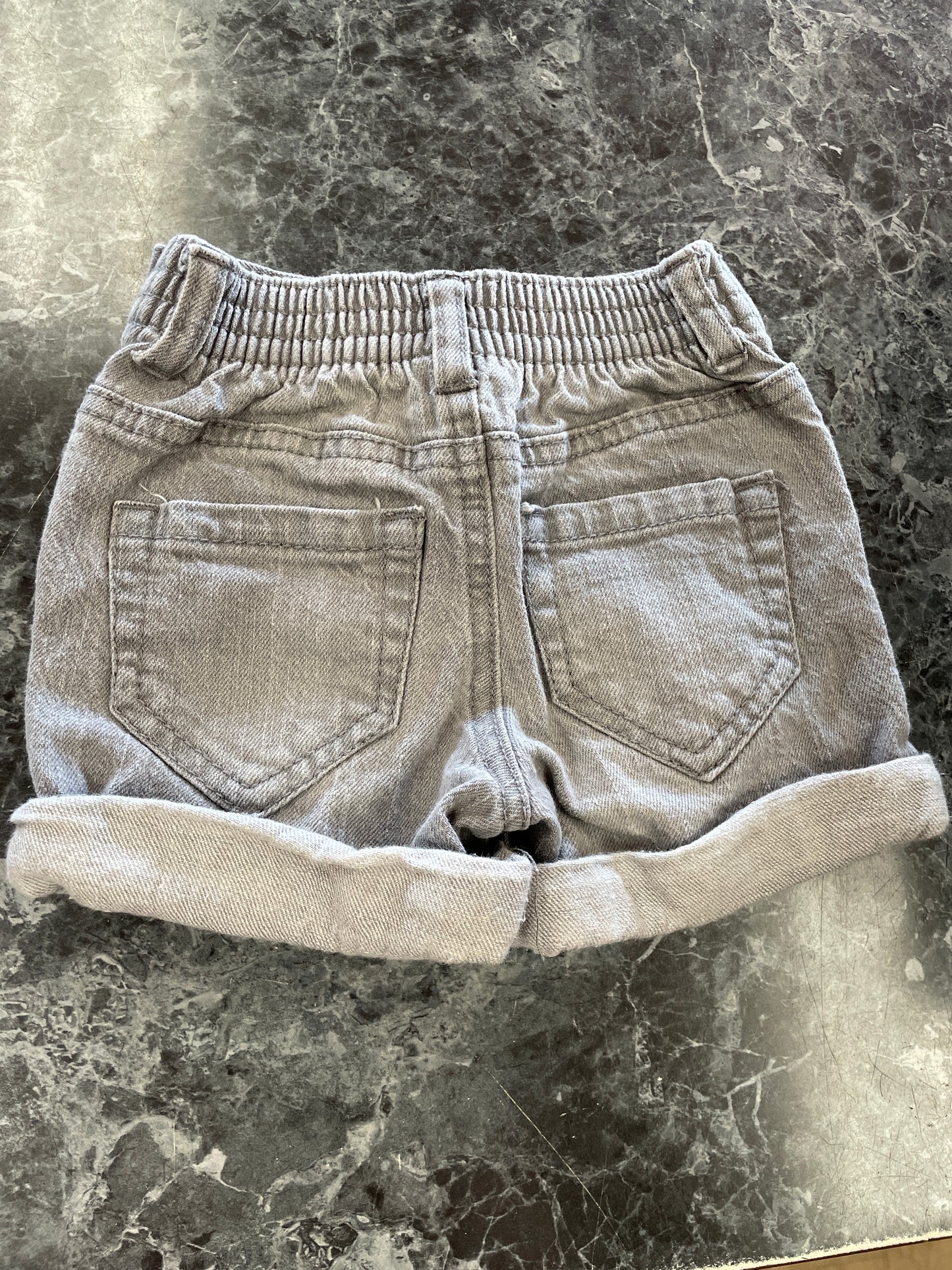 12m Grey Denim Shorts