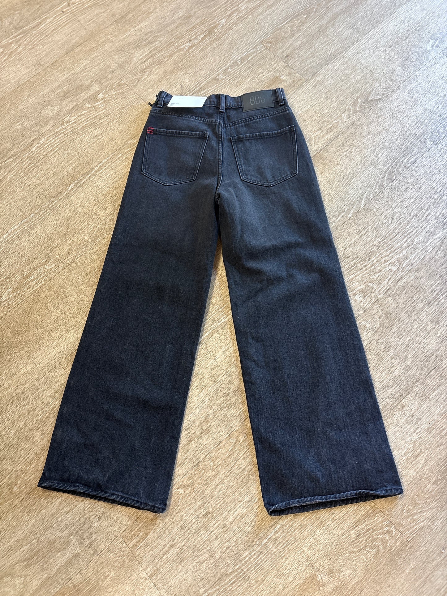 NWT 26 BDG High & Wide Black Denim
