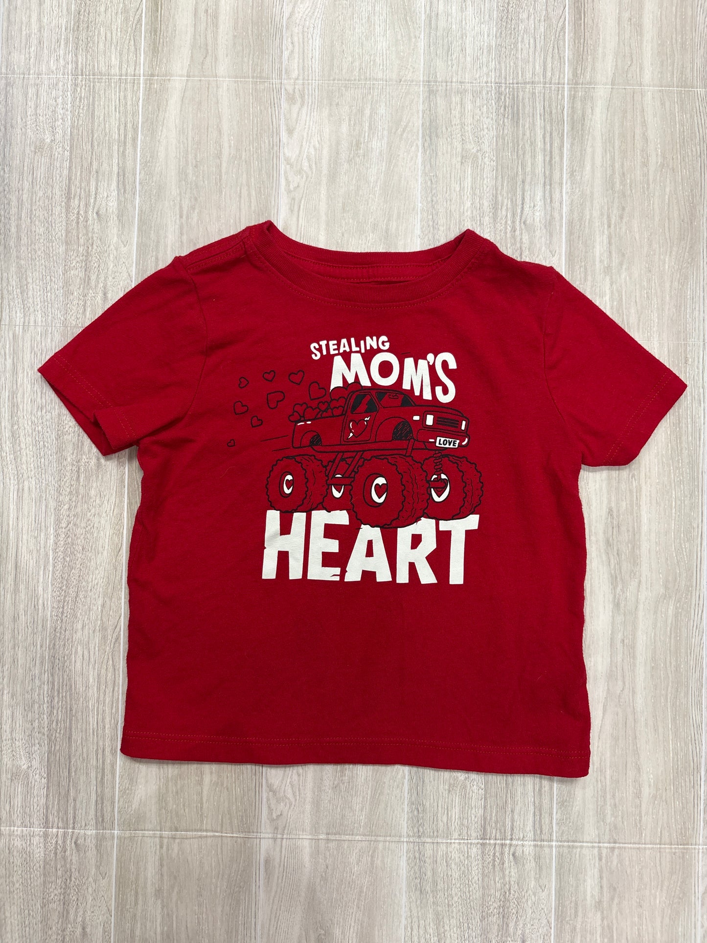 2T Stealing Moms Heart Graphic Tee