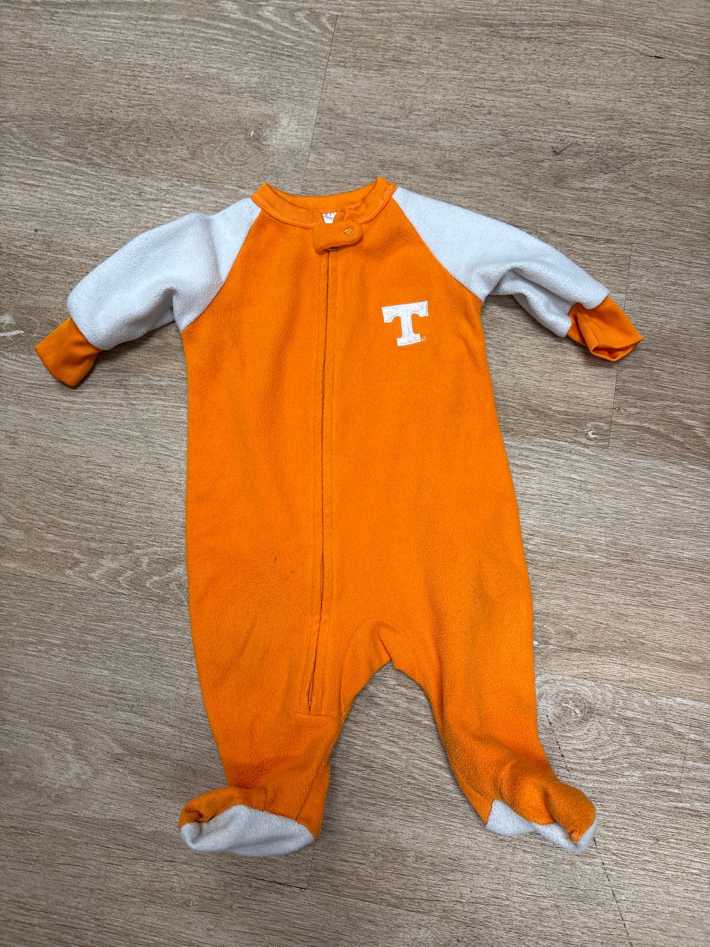 6-9m UT Fleece Romper - University of Tennessee Volunteers
