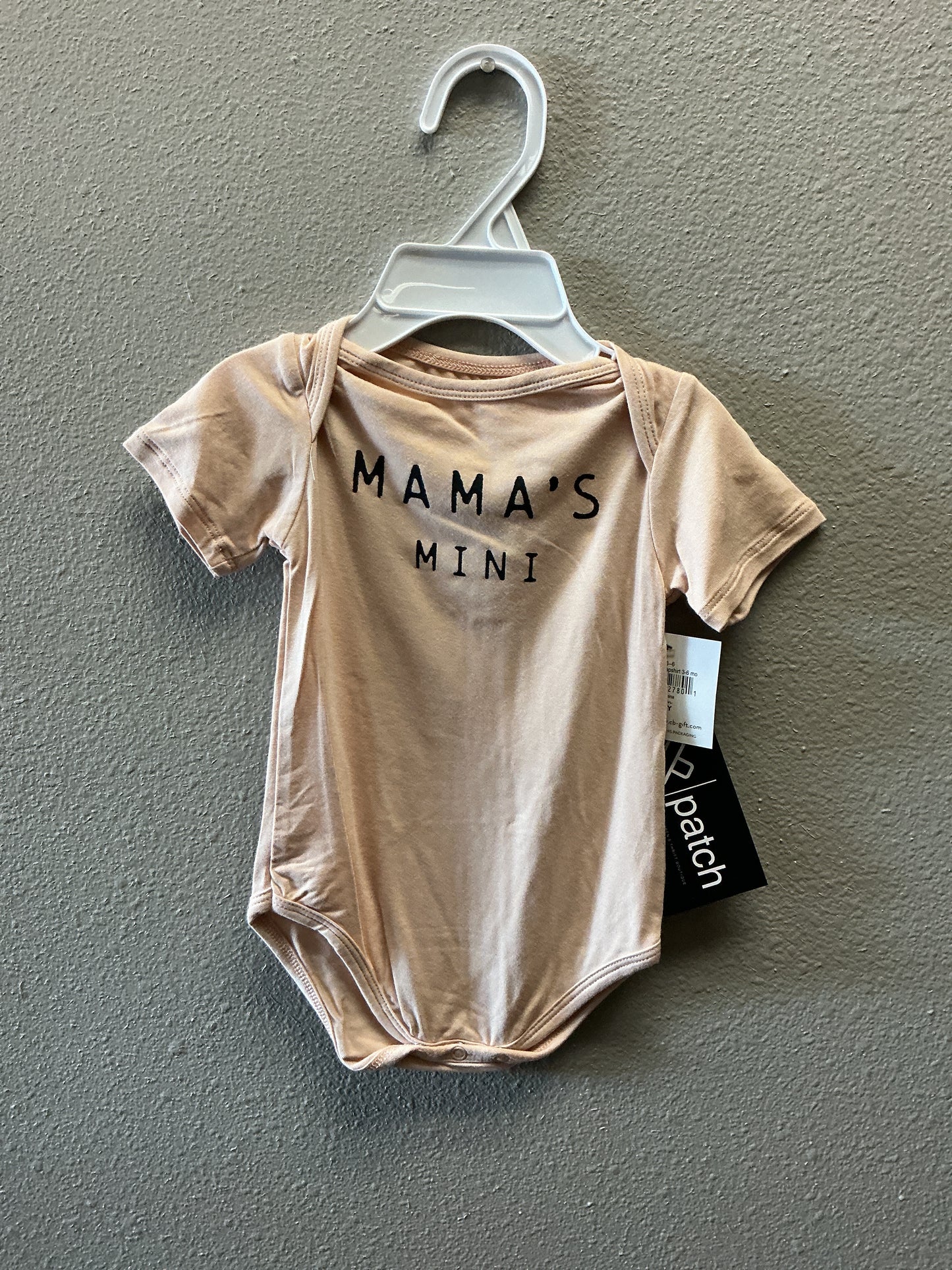 NWT 3-6m Mama's Mini Onesie
