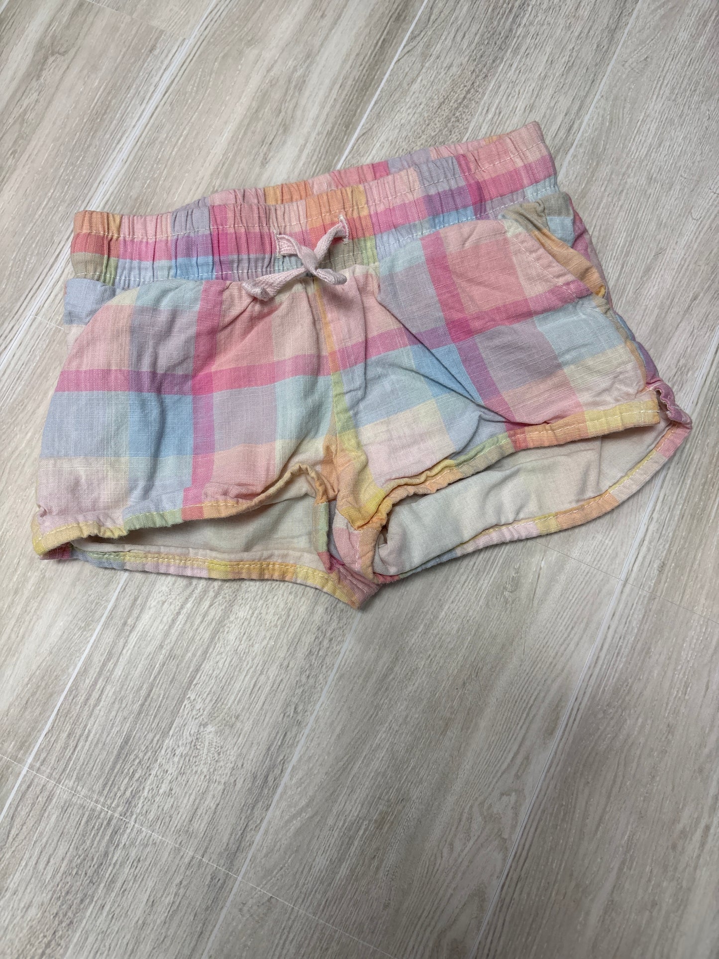 12m Pastel Plaid Shorts