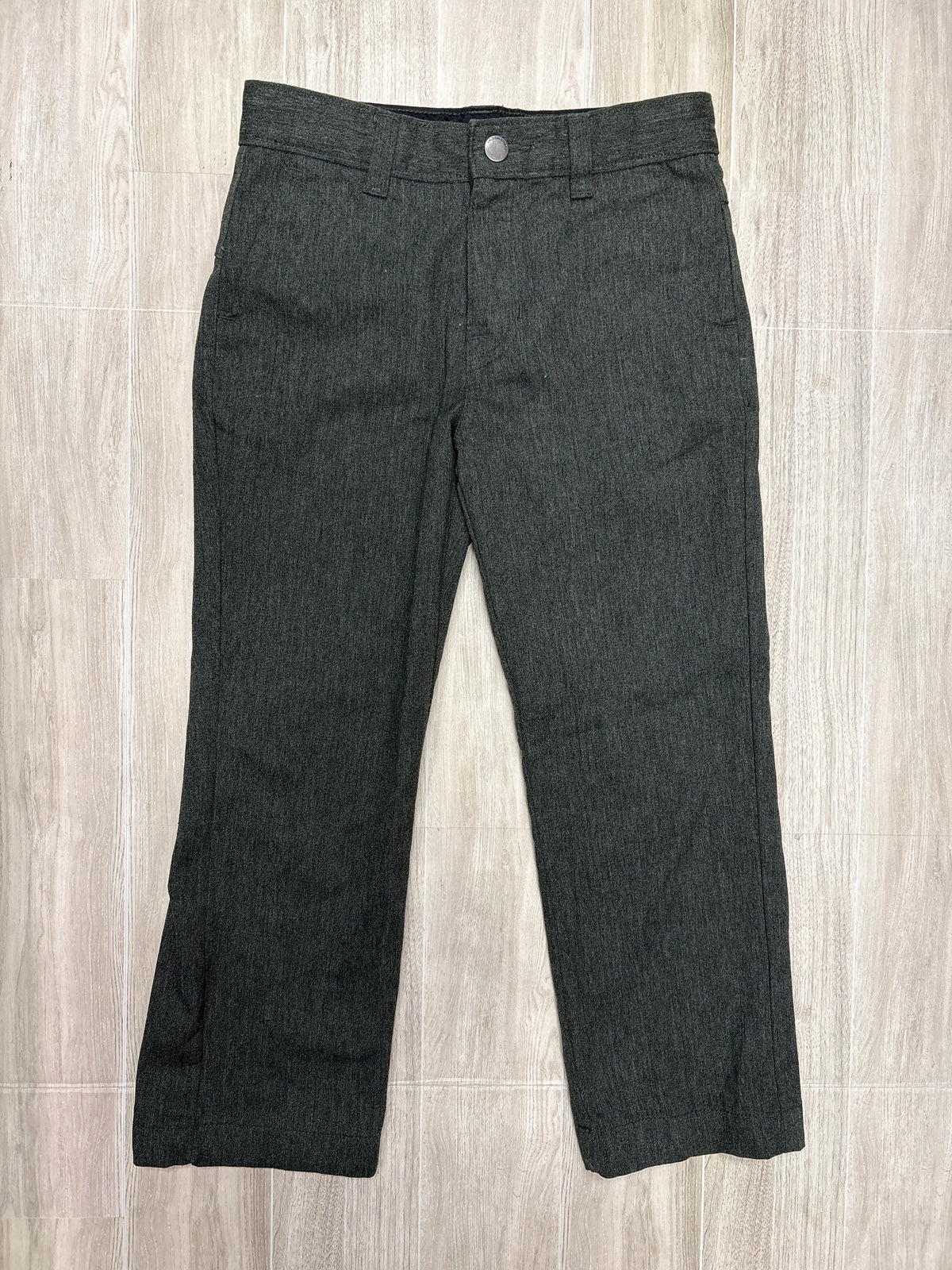 6 Volcom Heathered Grey Straight Leg Pant