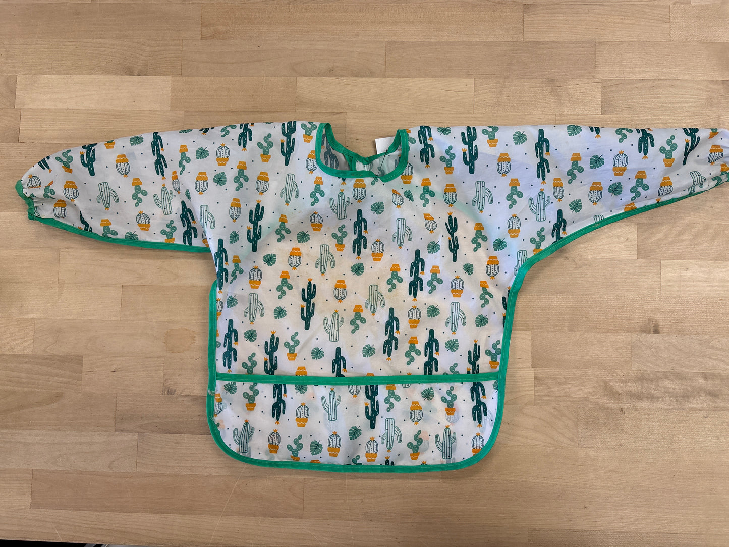 Cactus Long Sleeve Bib