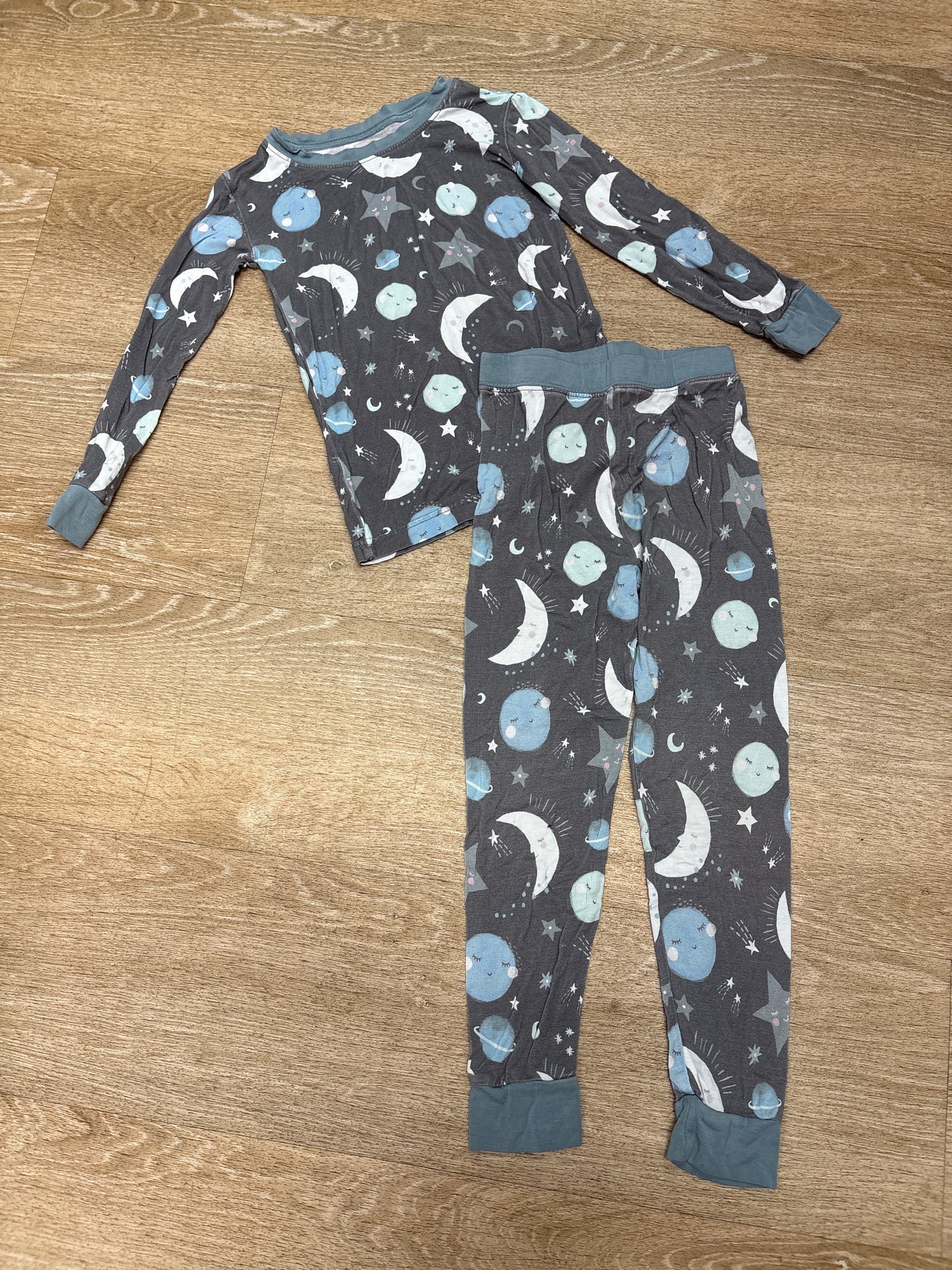 3T Little Sleepies Moon & Stars Pajama Set