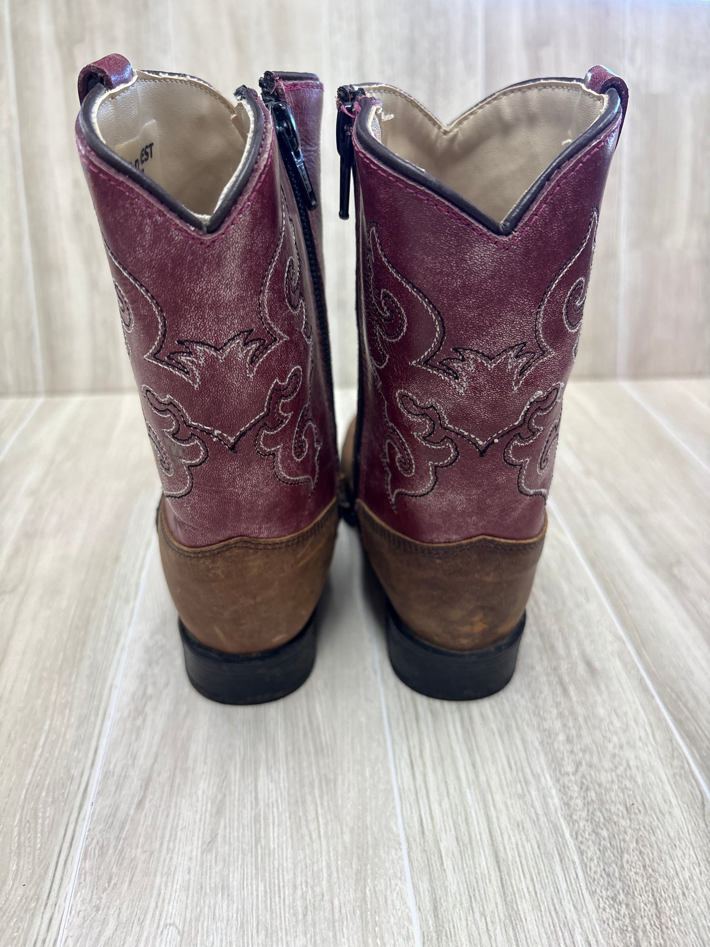 8c Old West Pink Western Boot