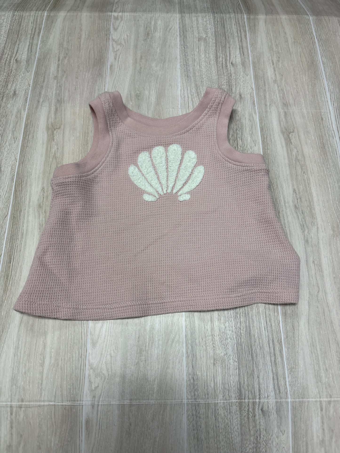 6-9m Pink Shell Tank Top