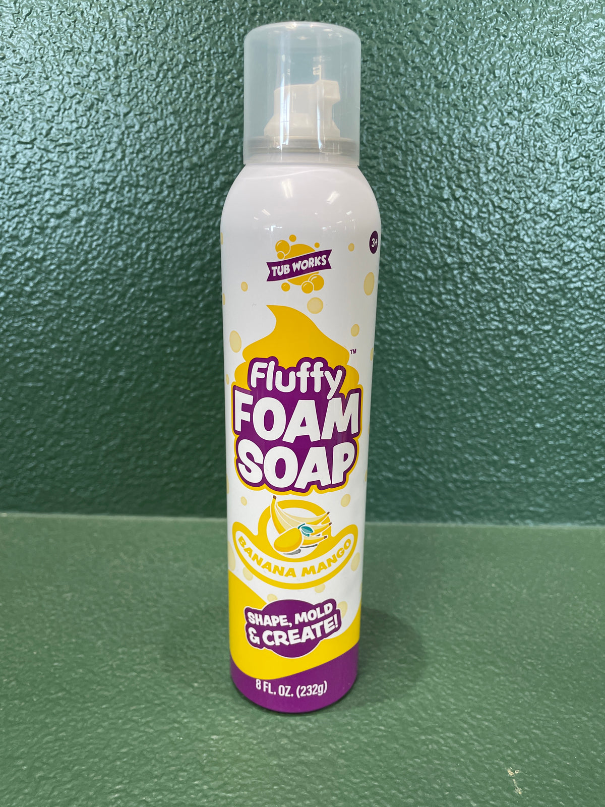 NEW Tub Works - Fluffy Foam Soap - Yellow Banana