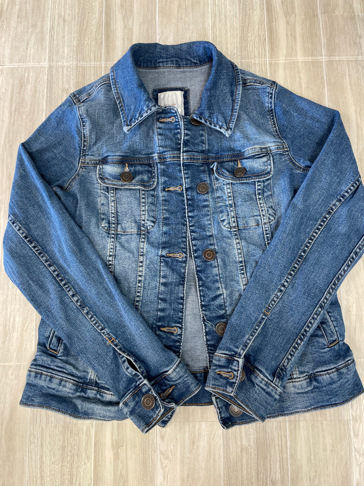 Womens XS Lauren Conrad Denim Jacket