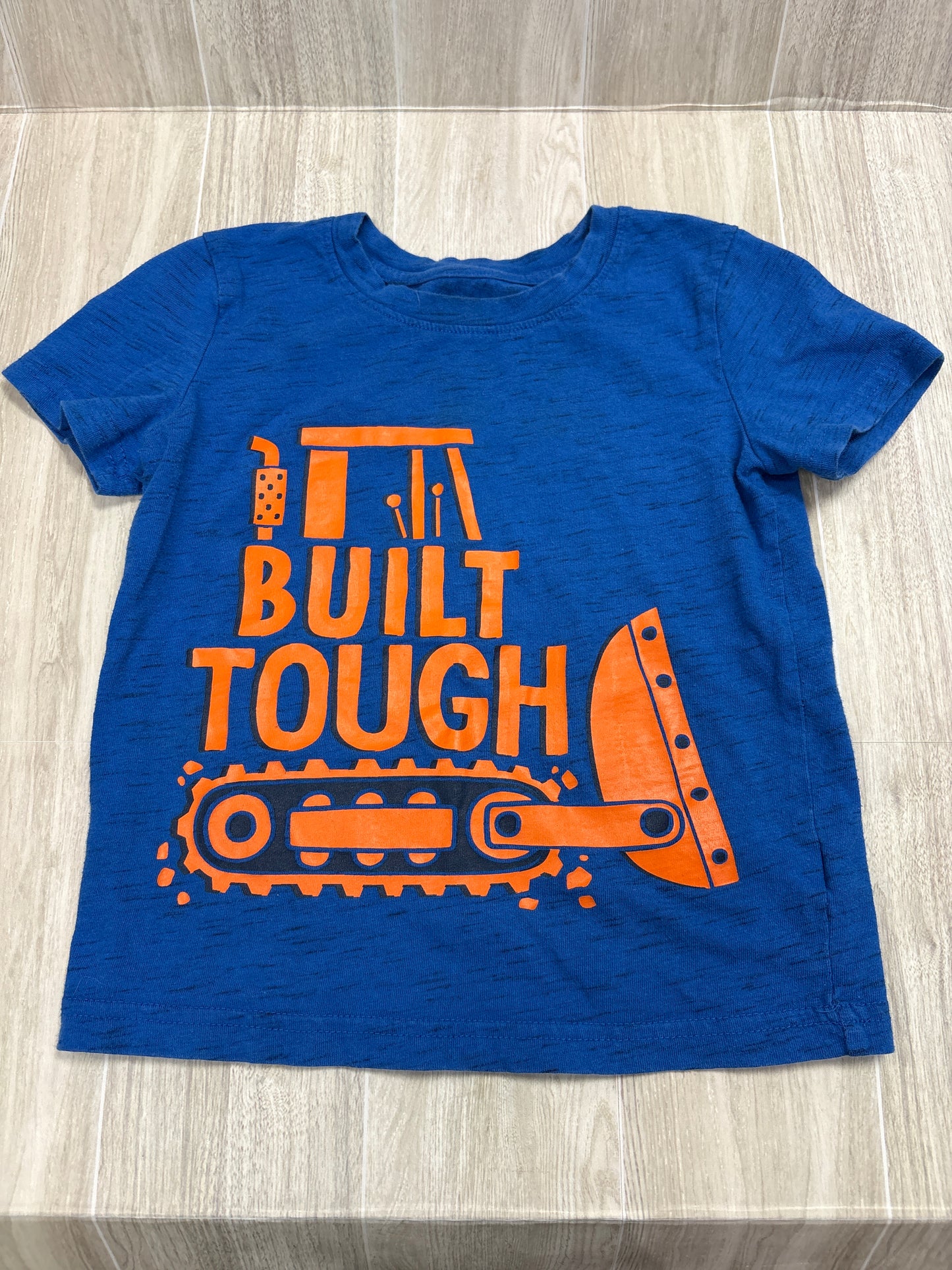 3T Blue Built Tough Graphic Tee