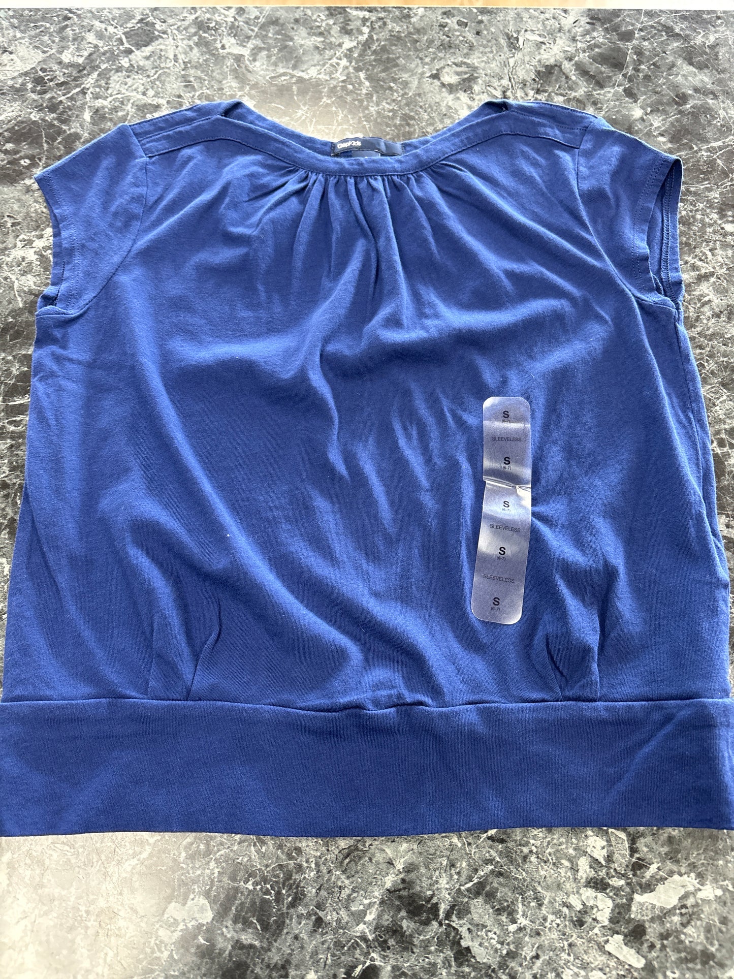 NWT 6/7 GAP Navy Blue Tee