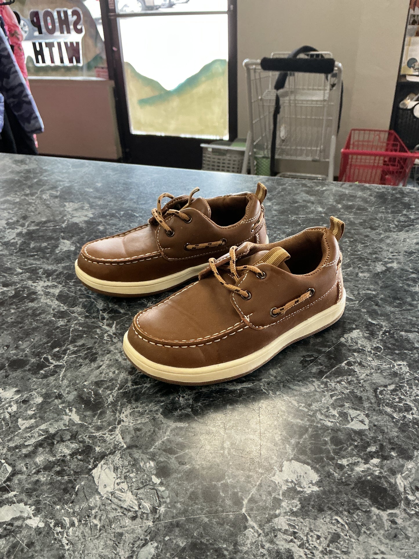 11c Pleather Boat Shoes