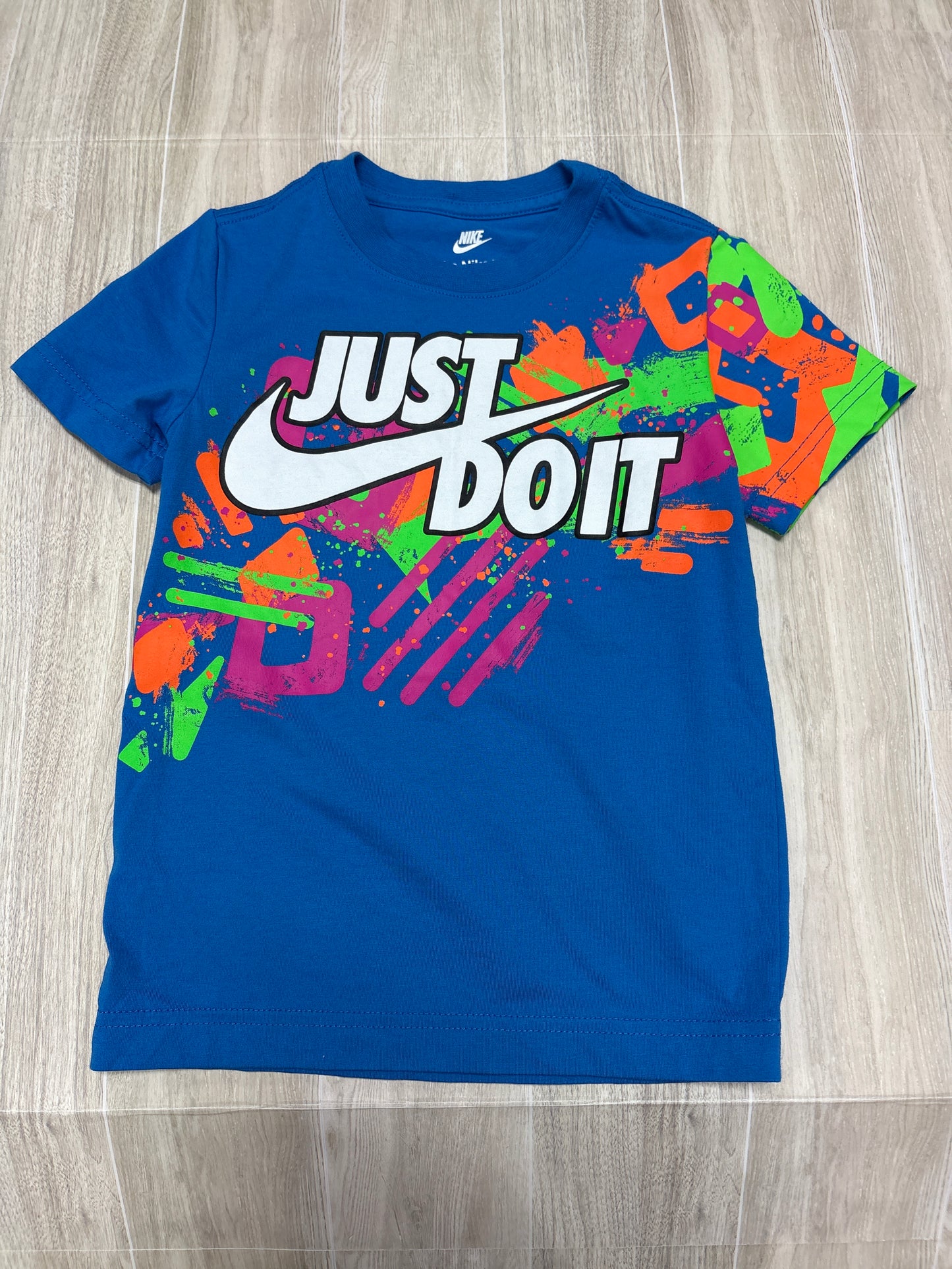4T Nike Just Do It Paint Shirt