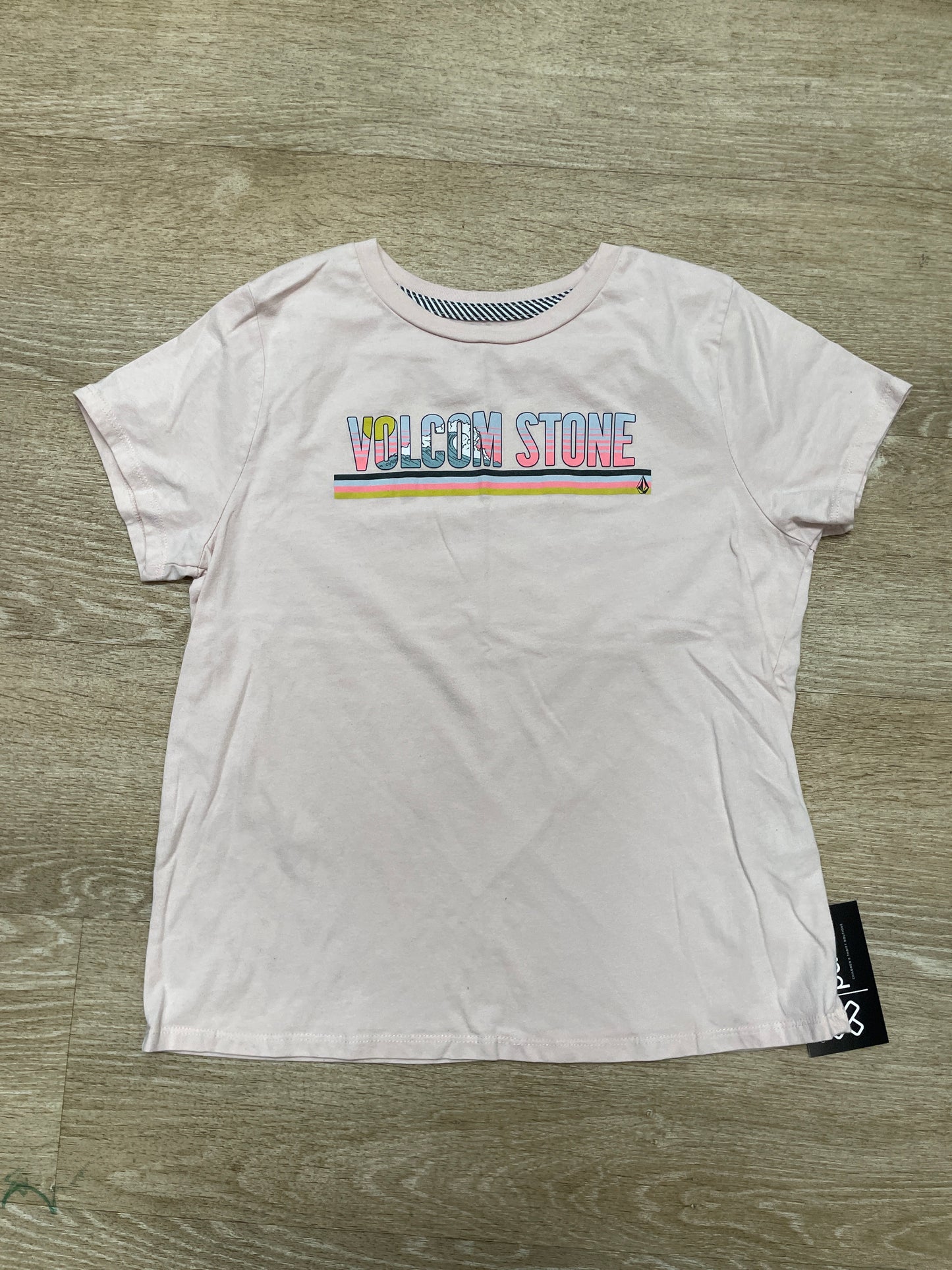 14 Volcom Stone Light Pink Tee