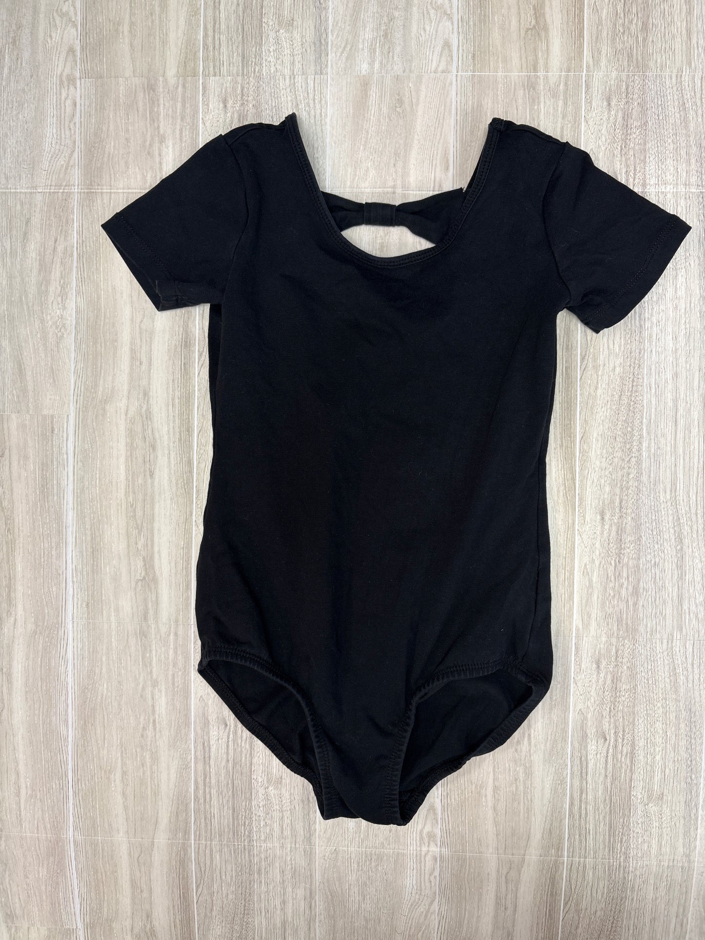 7/8 Black Leotard