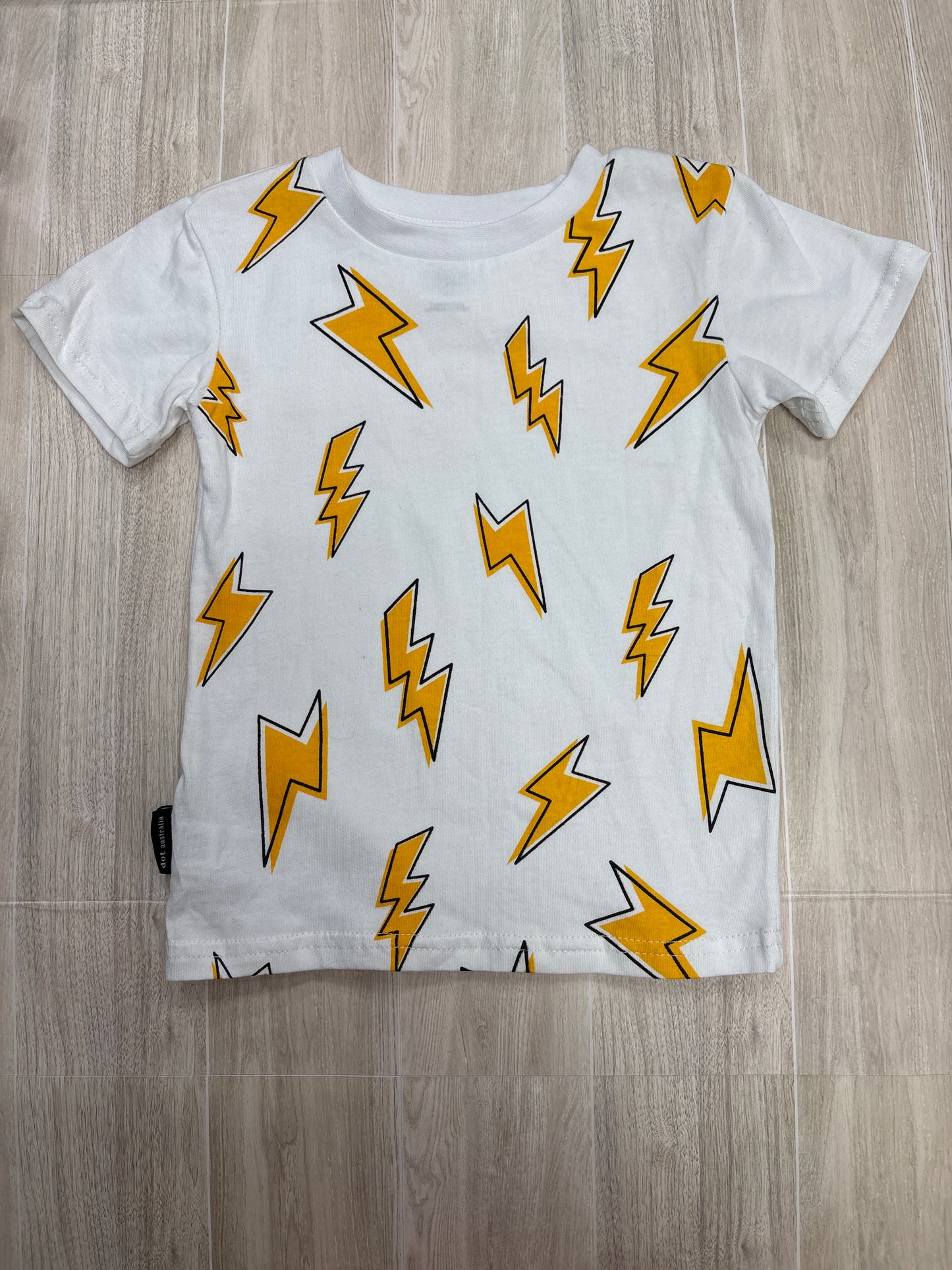 NWT 3T Lightening Bolt Graphic Tee