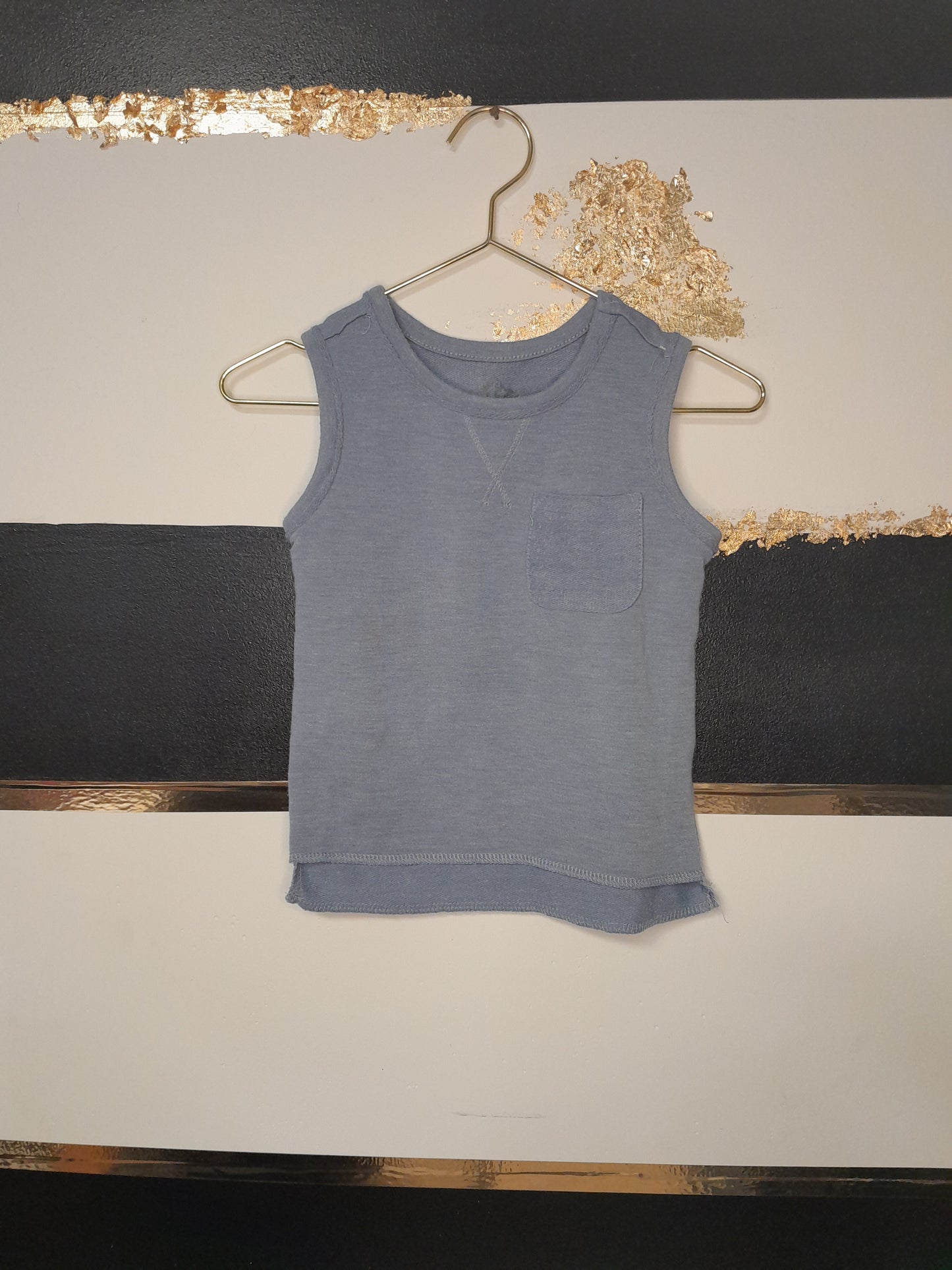 Afton Street Cozy Blue Tank