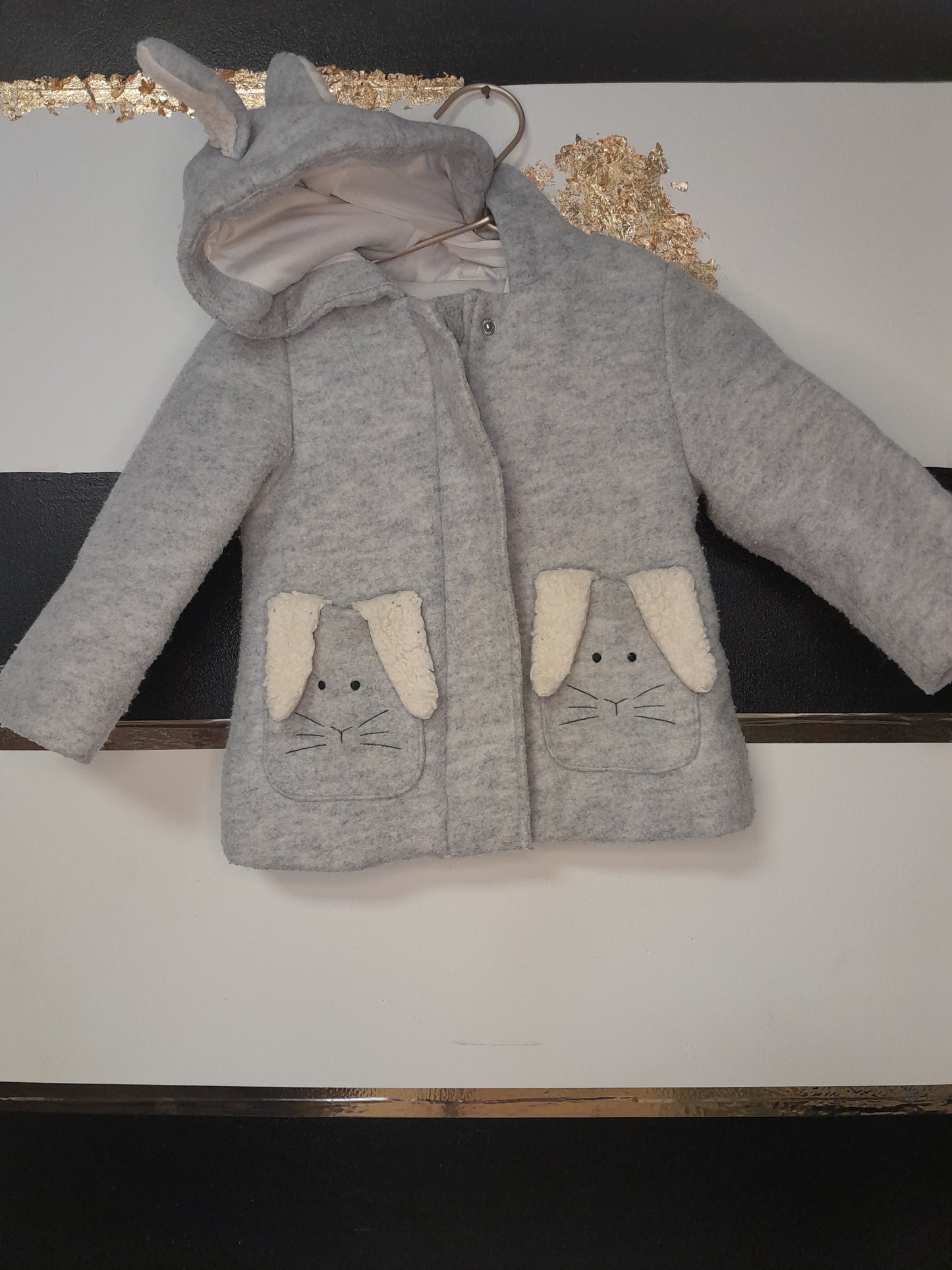 Cat & Jack Bunny Peacoat