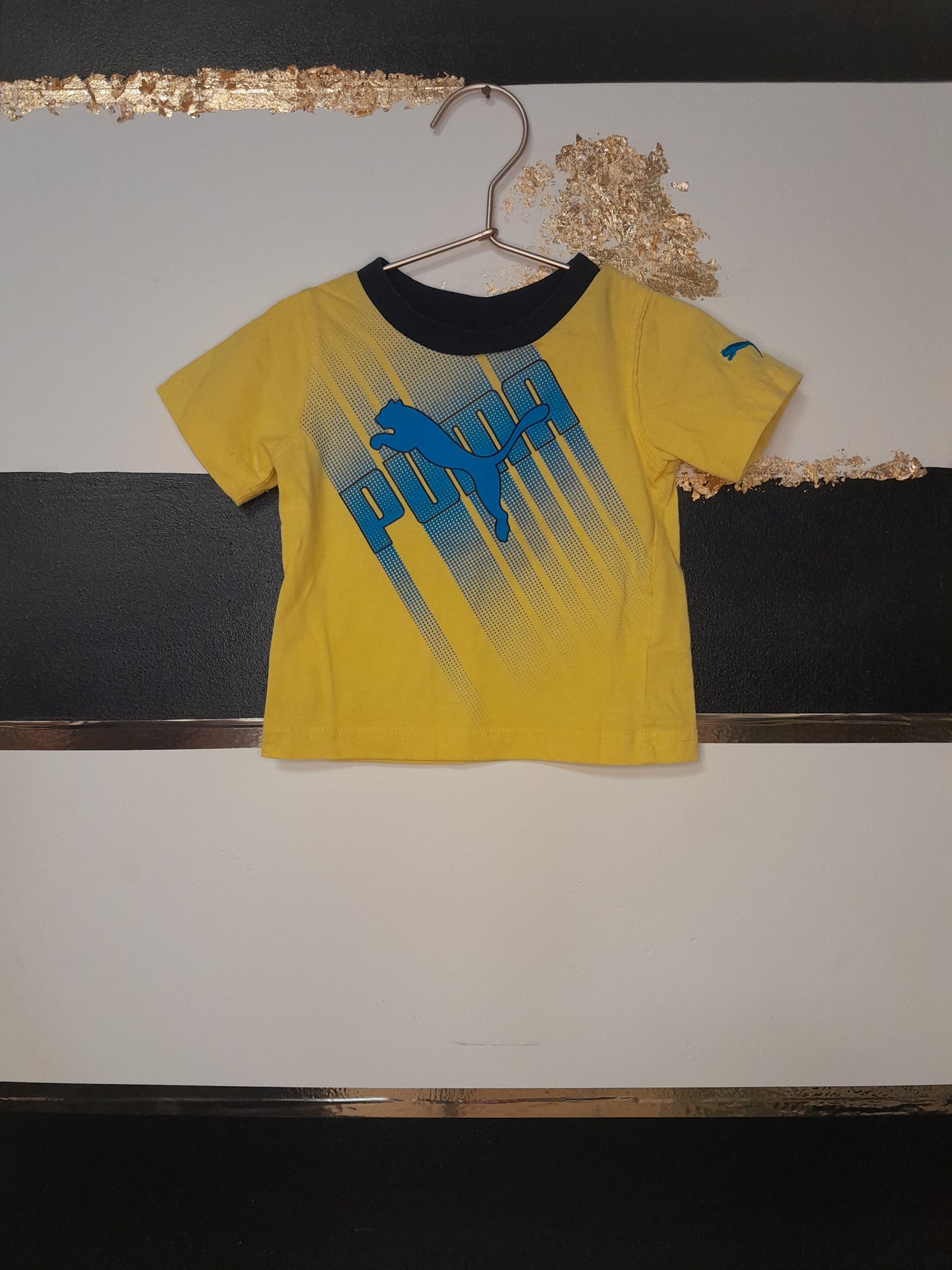 Puma Yellow Graphic Tee
