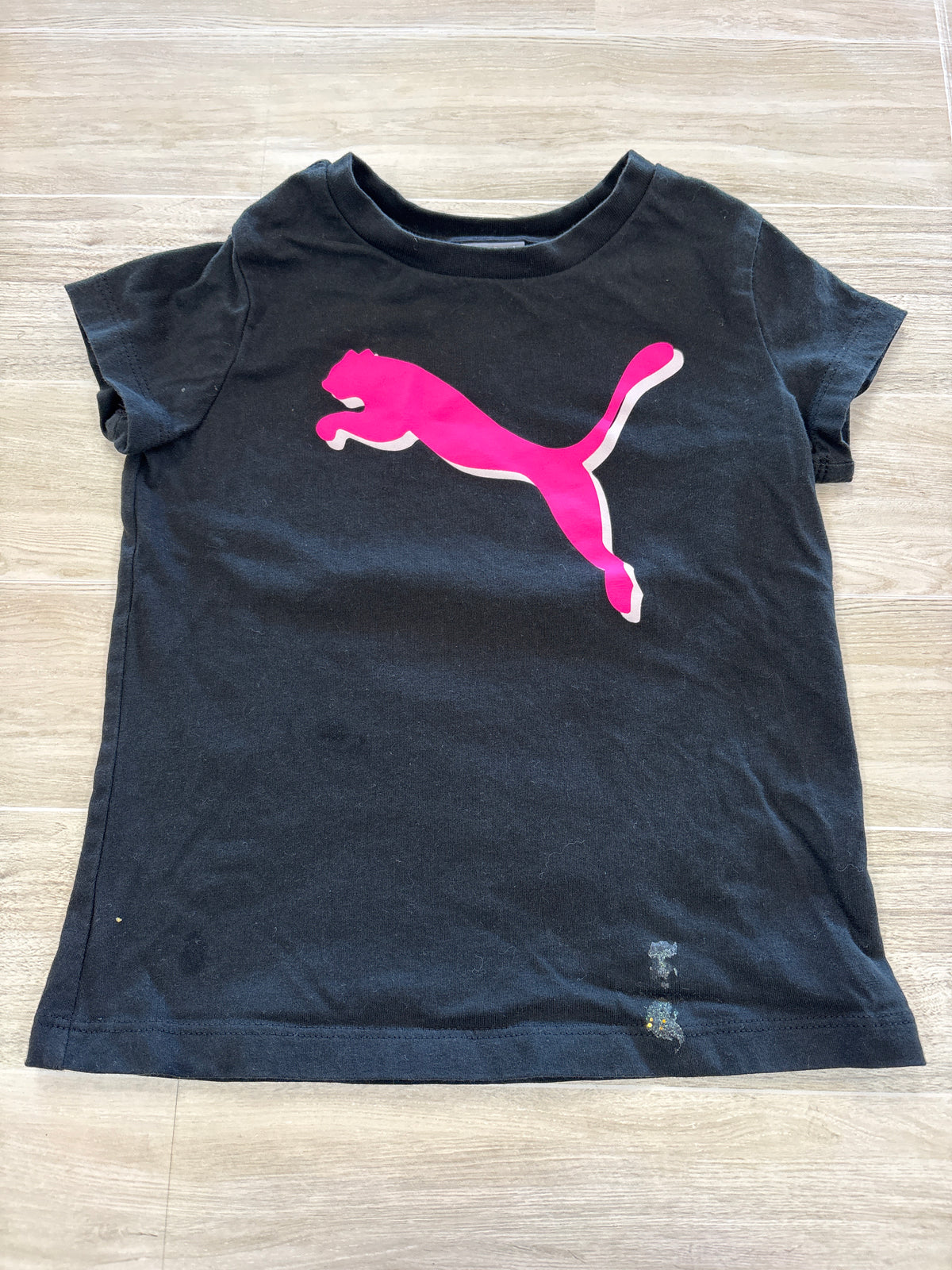 3/4 Black Puma Graphic Tee