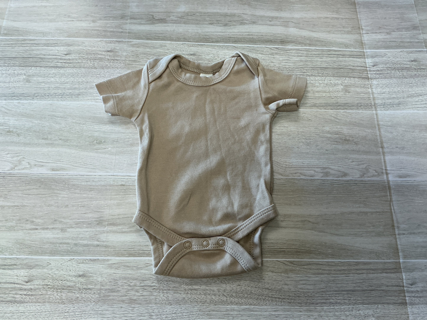 Newborn Beige Onesie