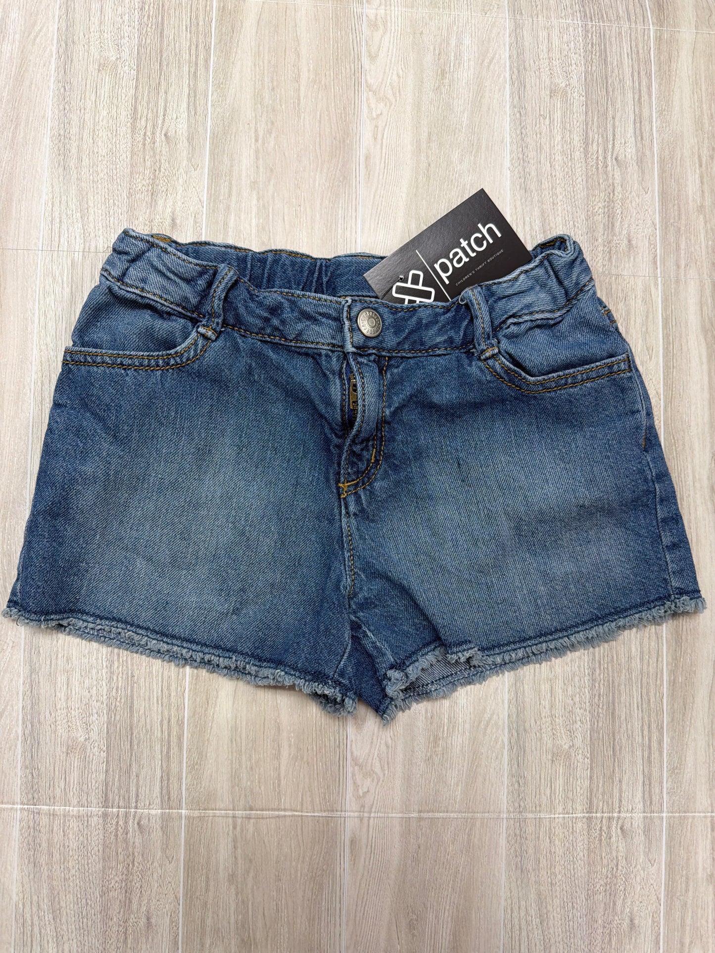 8 Medium Wash Denim Short