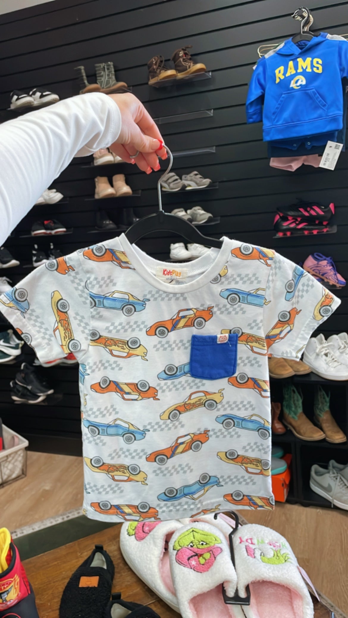 4T Racecar Pocket Tee - BLEMISH