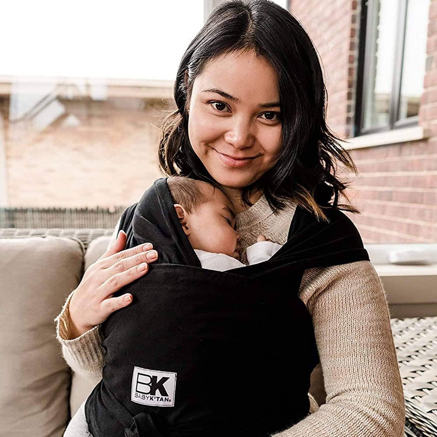 Baby K'tan - Baby K'tan Original Baby Carrier - Black: Black / Medium