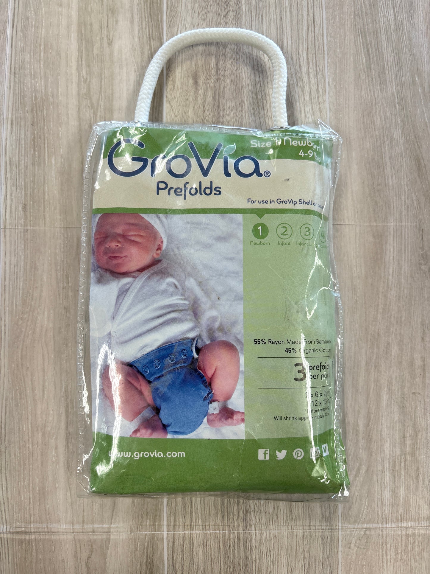 NWT Cloth Diaper Prefolds Pack