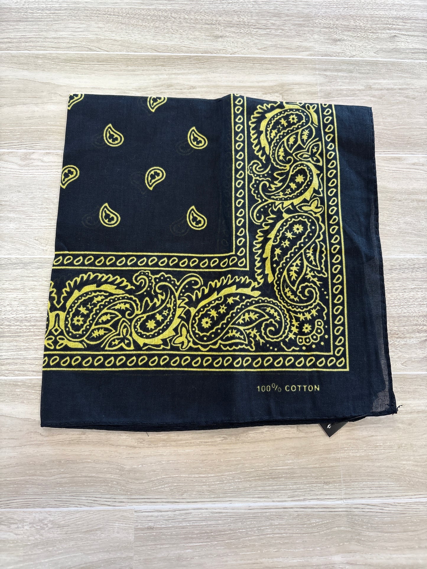 NEW Bandana - Black/Gold