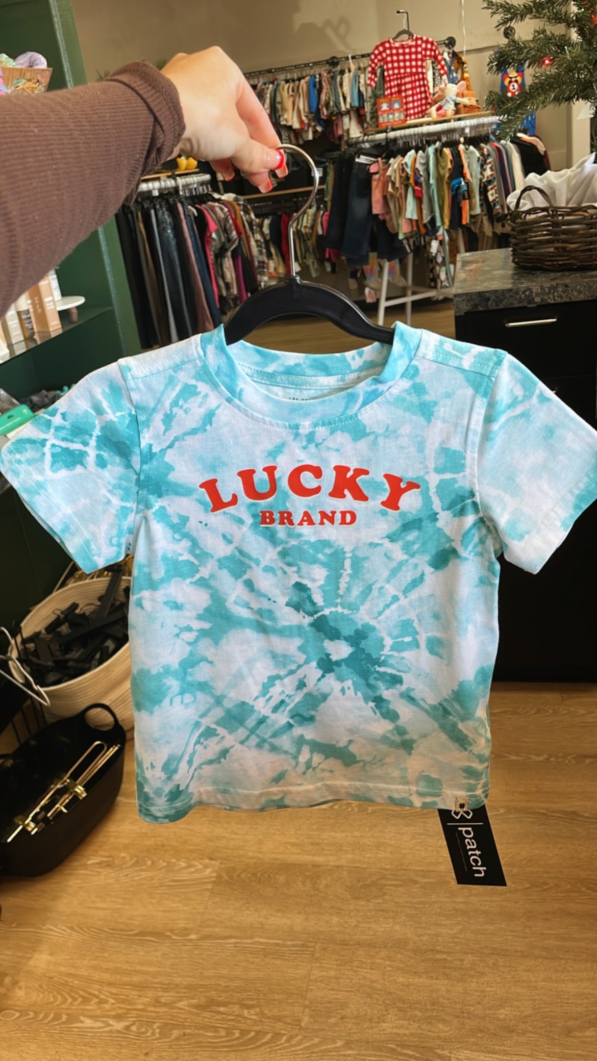 3T Lucky Brand Died Shirt