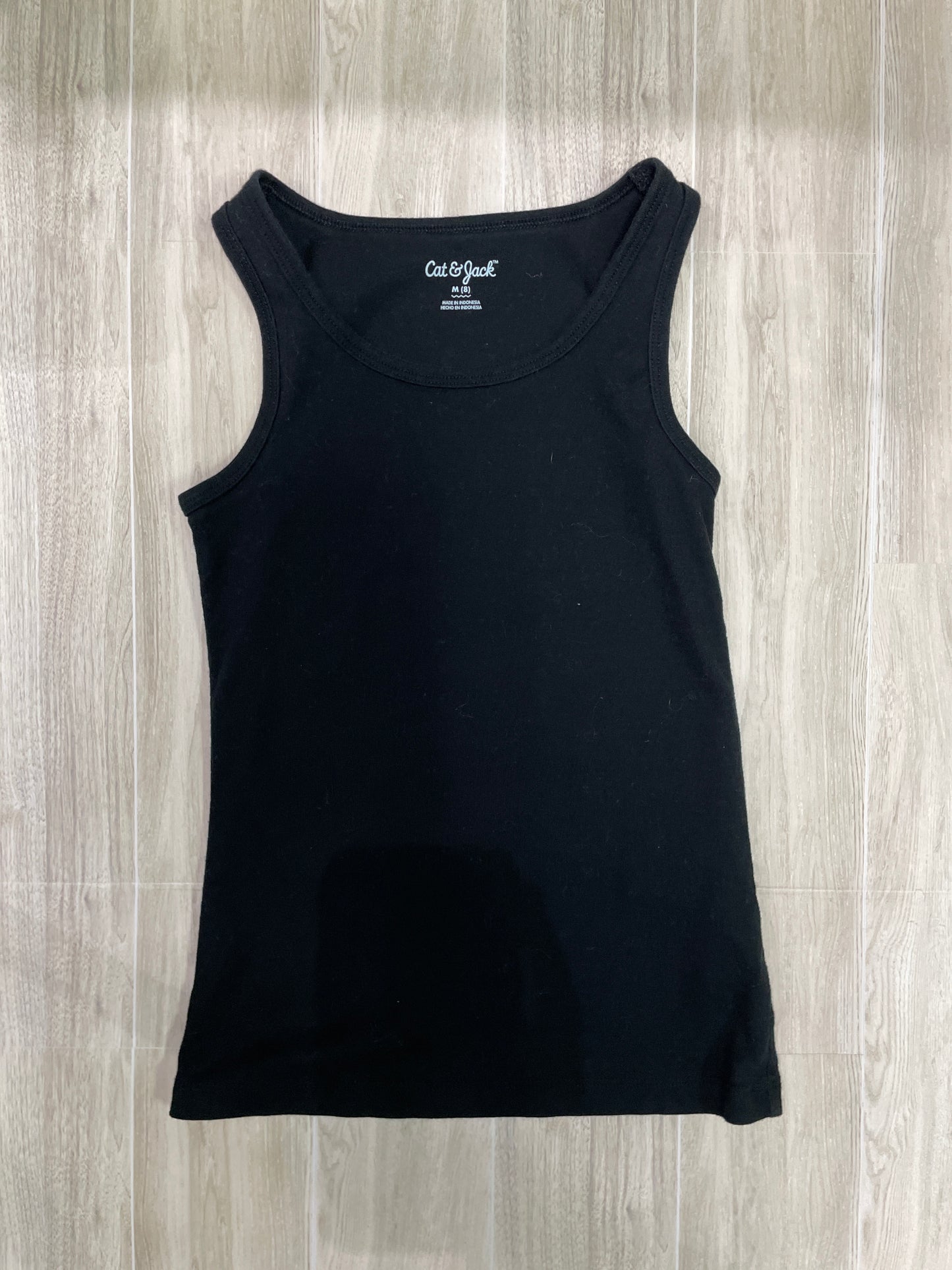 8 Black Tank Top