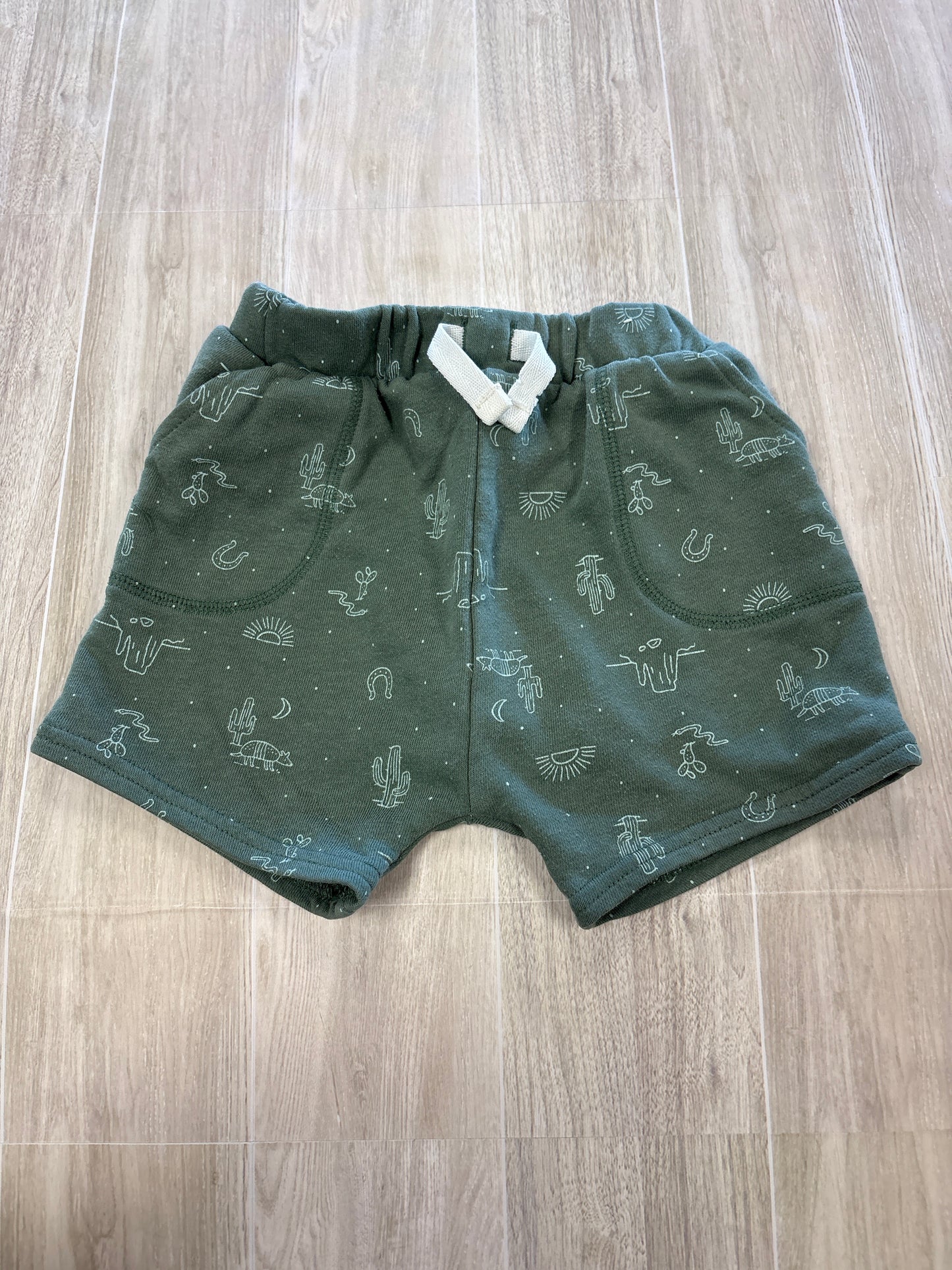 24m Green Desert Soft Shorts
