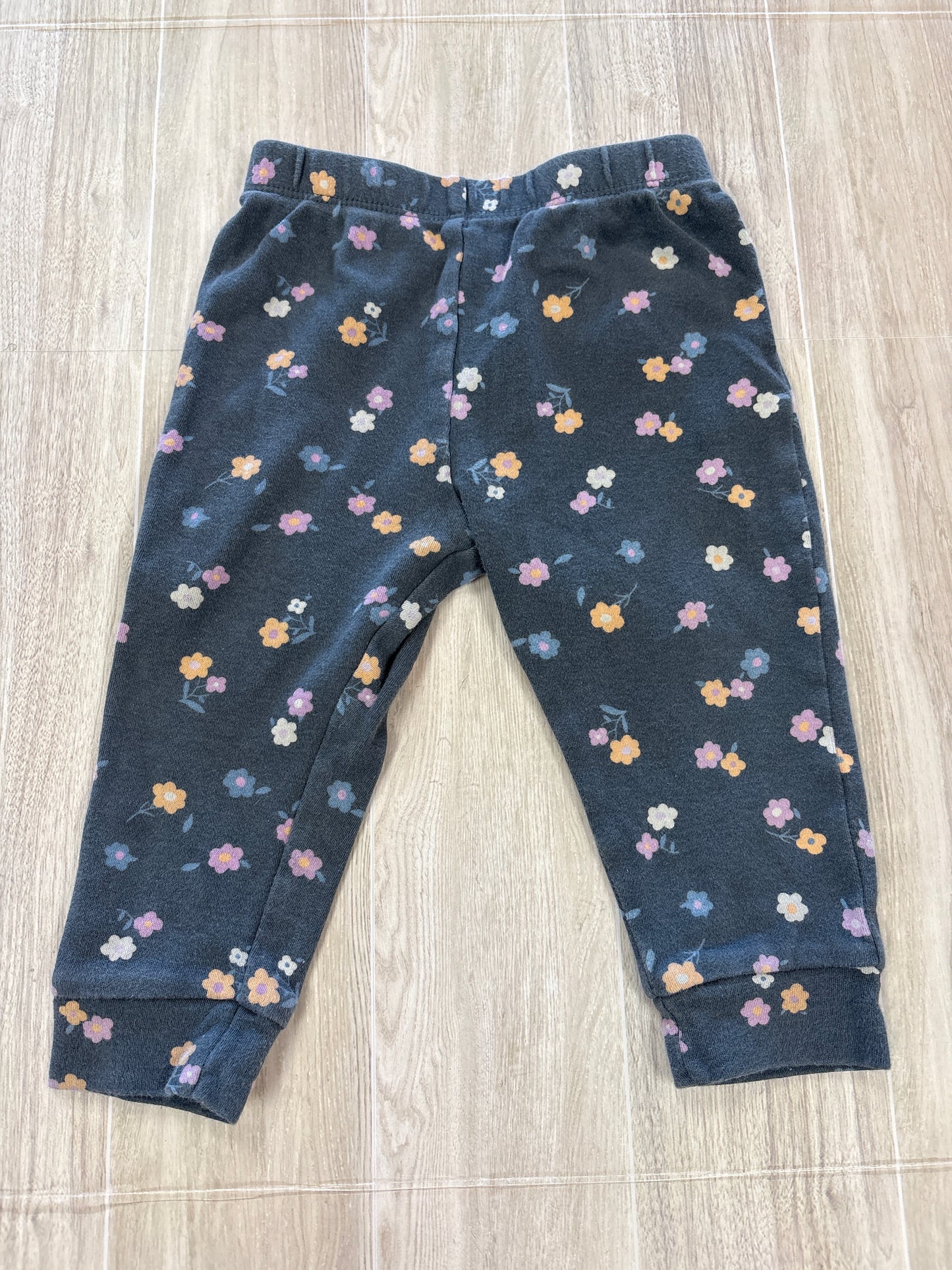 12m Charcoal Grey Floral Jogger