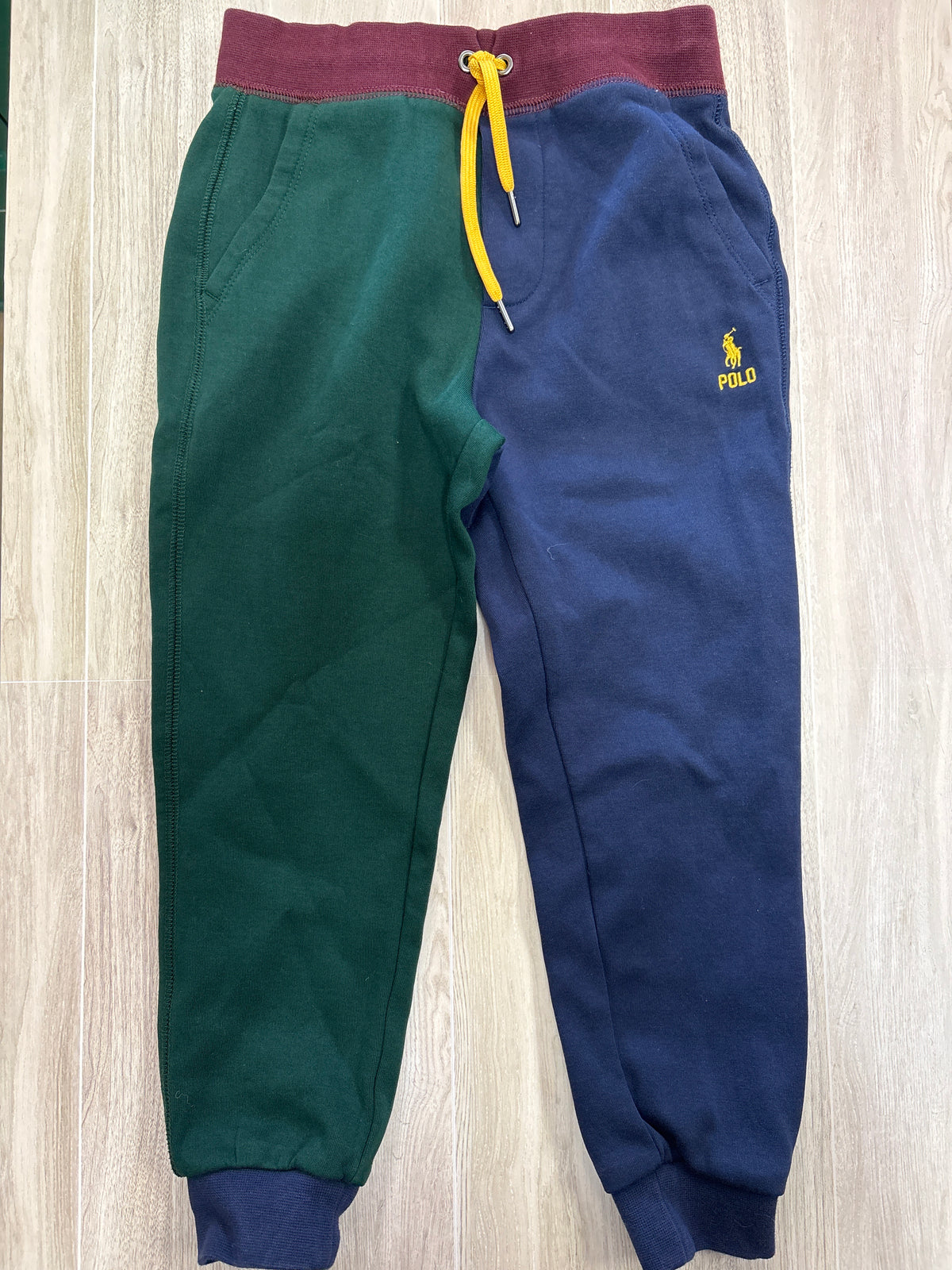 7 Ralph Lauren Colorblock Hoodie + Jogger Set