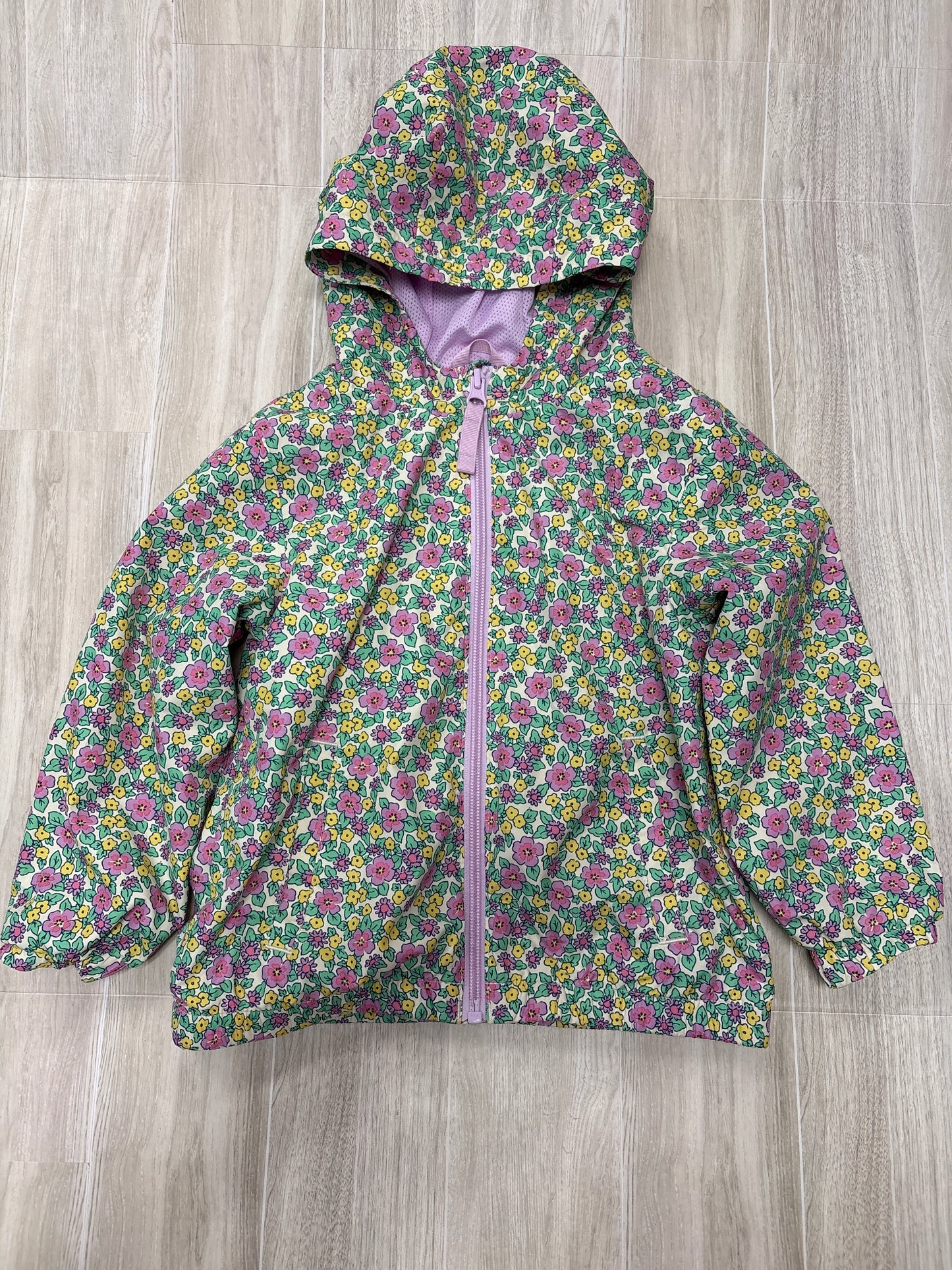3T Floral Windbreaker