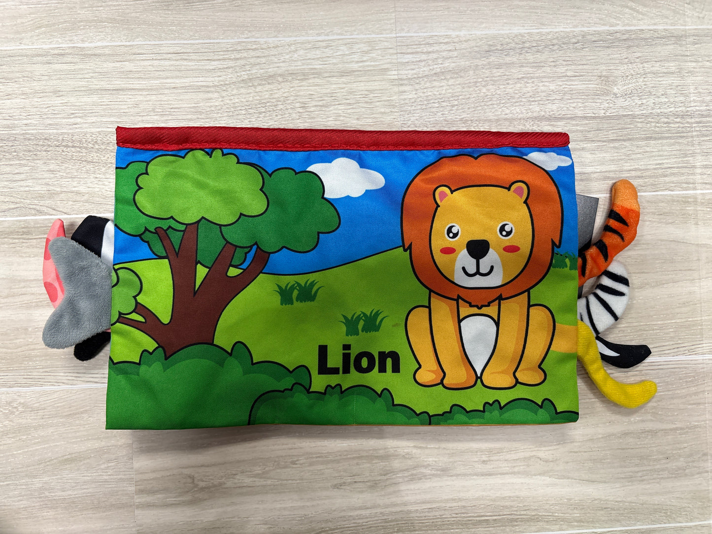 Toy - Crinkle Sensory Book - Zoo