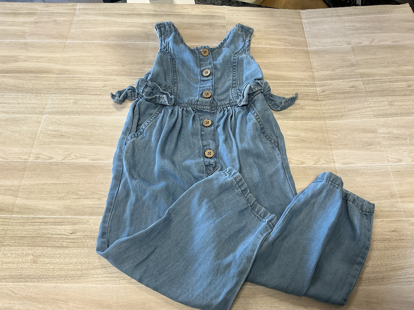 2T Mayoral Soft Denim Button Jumper