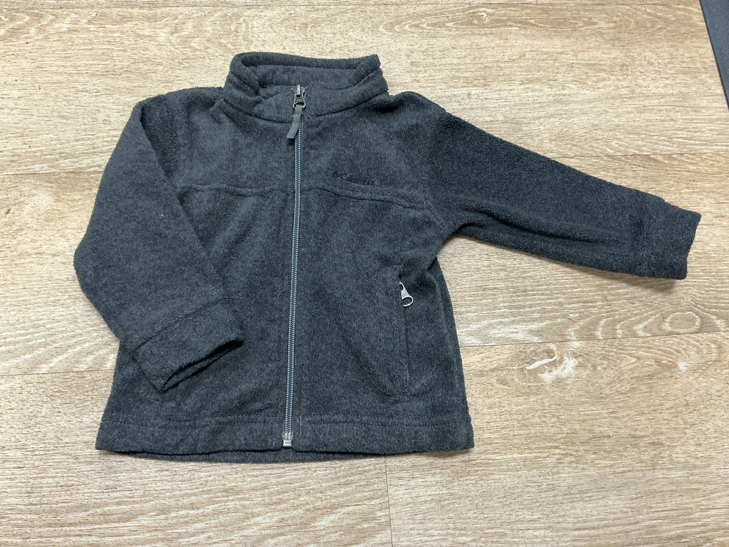 2T Columbia Charcoal Zip Up Jacket