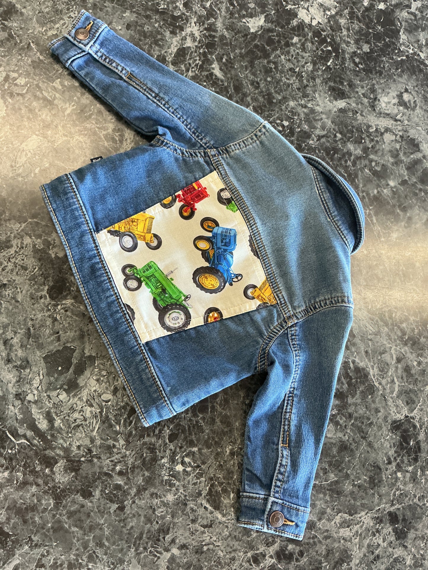 6m Refashioned Tractor Denim Jacket