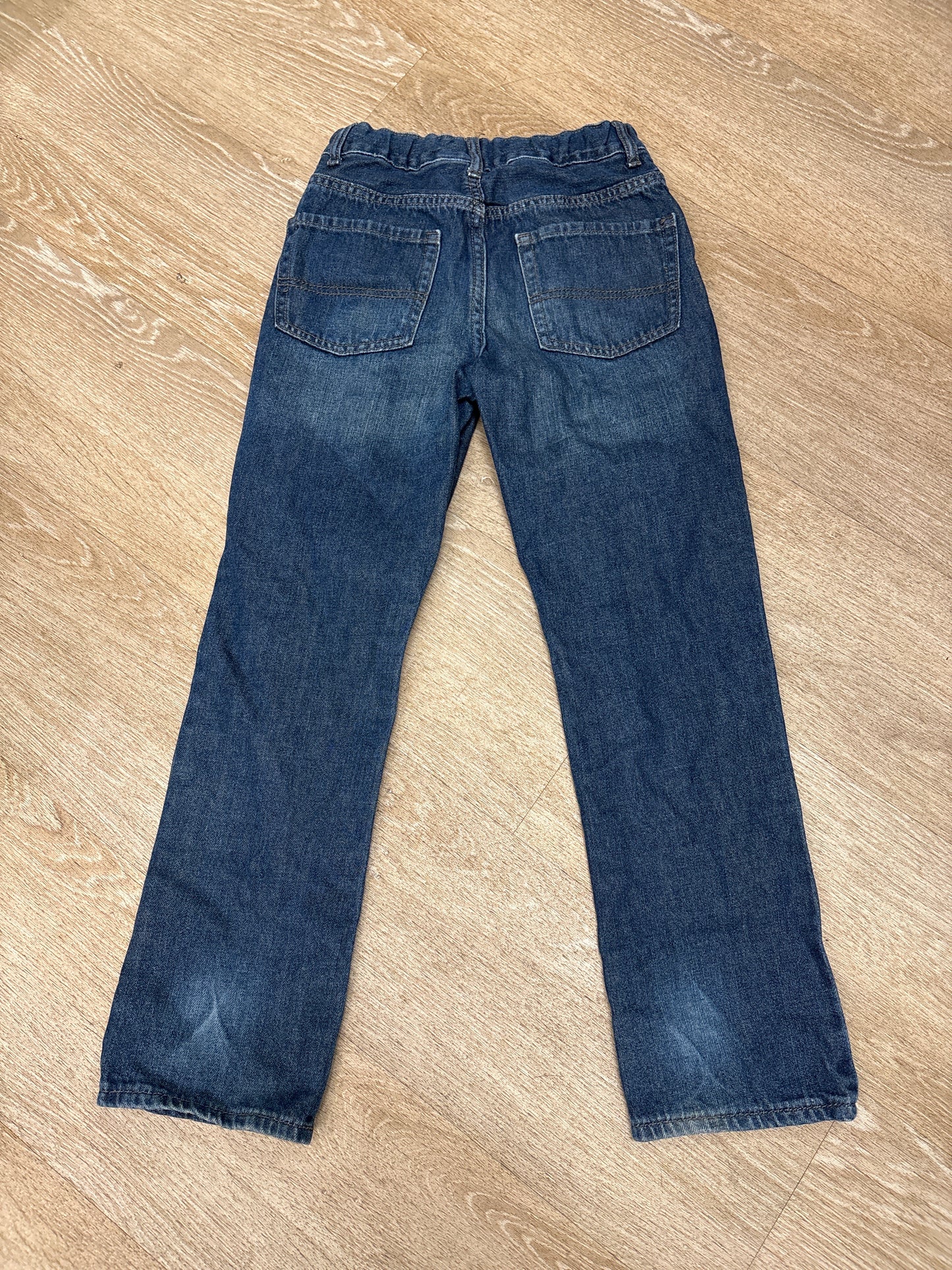 10 Dark Wash Straight Leg Denim - Blemsih