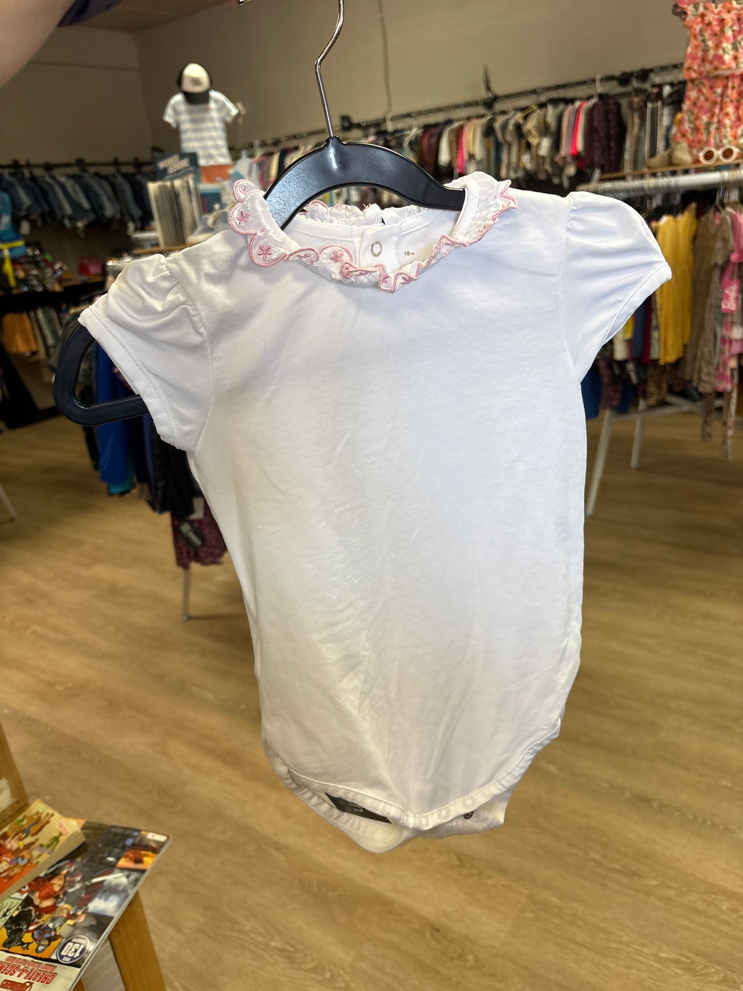 18m Mayoral Laced Collar Onesie