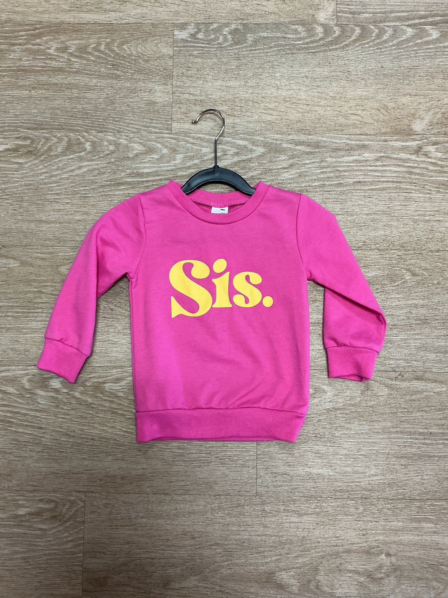 18-24M Pink Longsleeve Sis Sweater