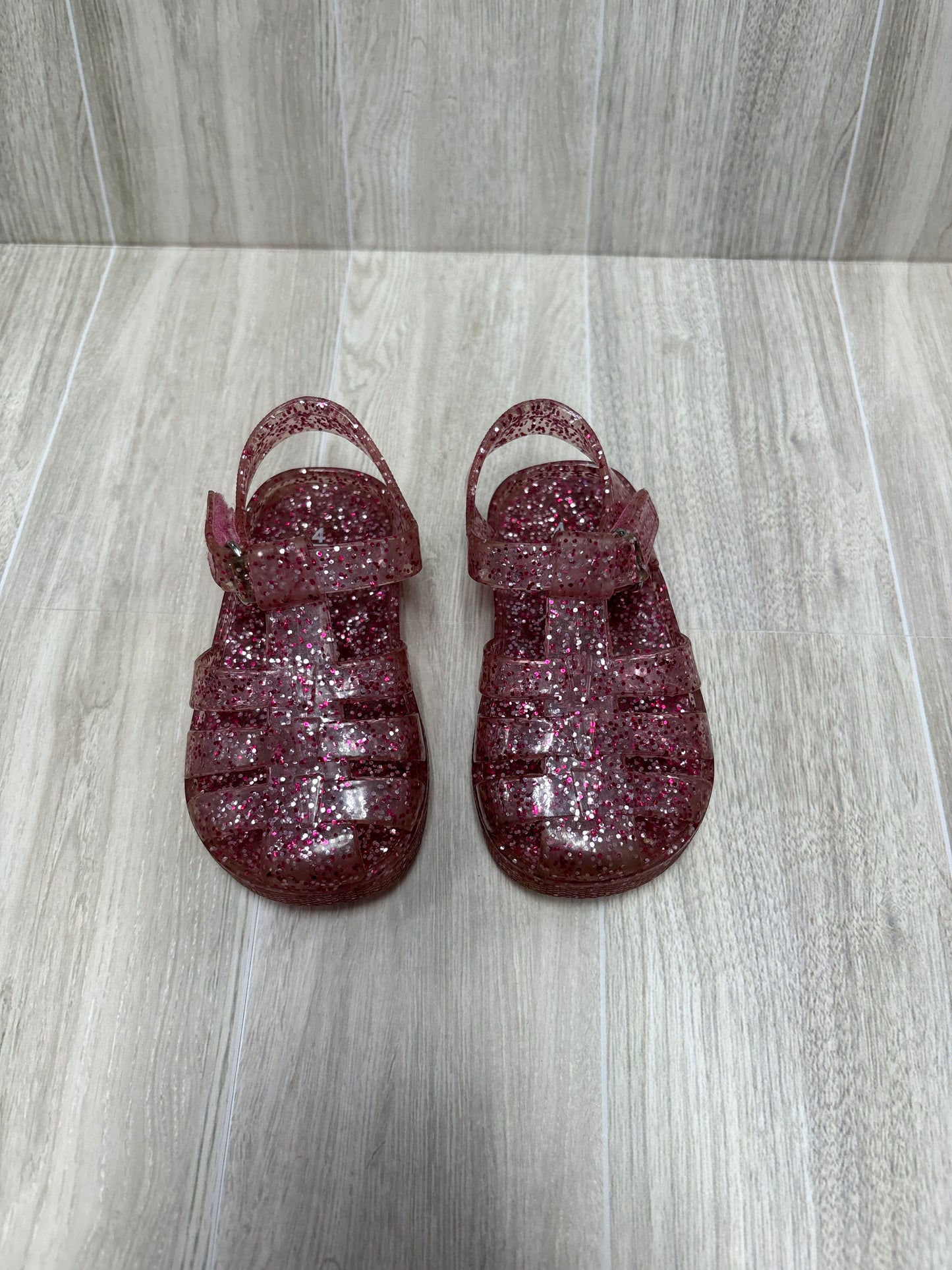 4c Pink Glitter Jellies